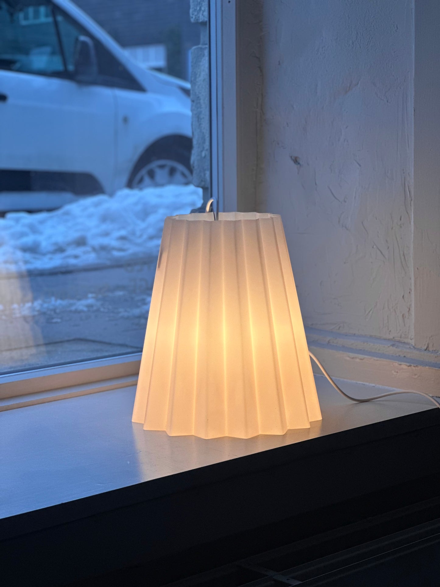 Lyserød Vintage Murano Pendel