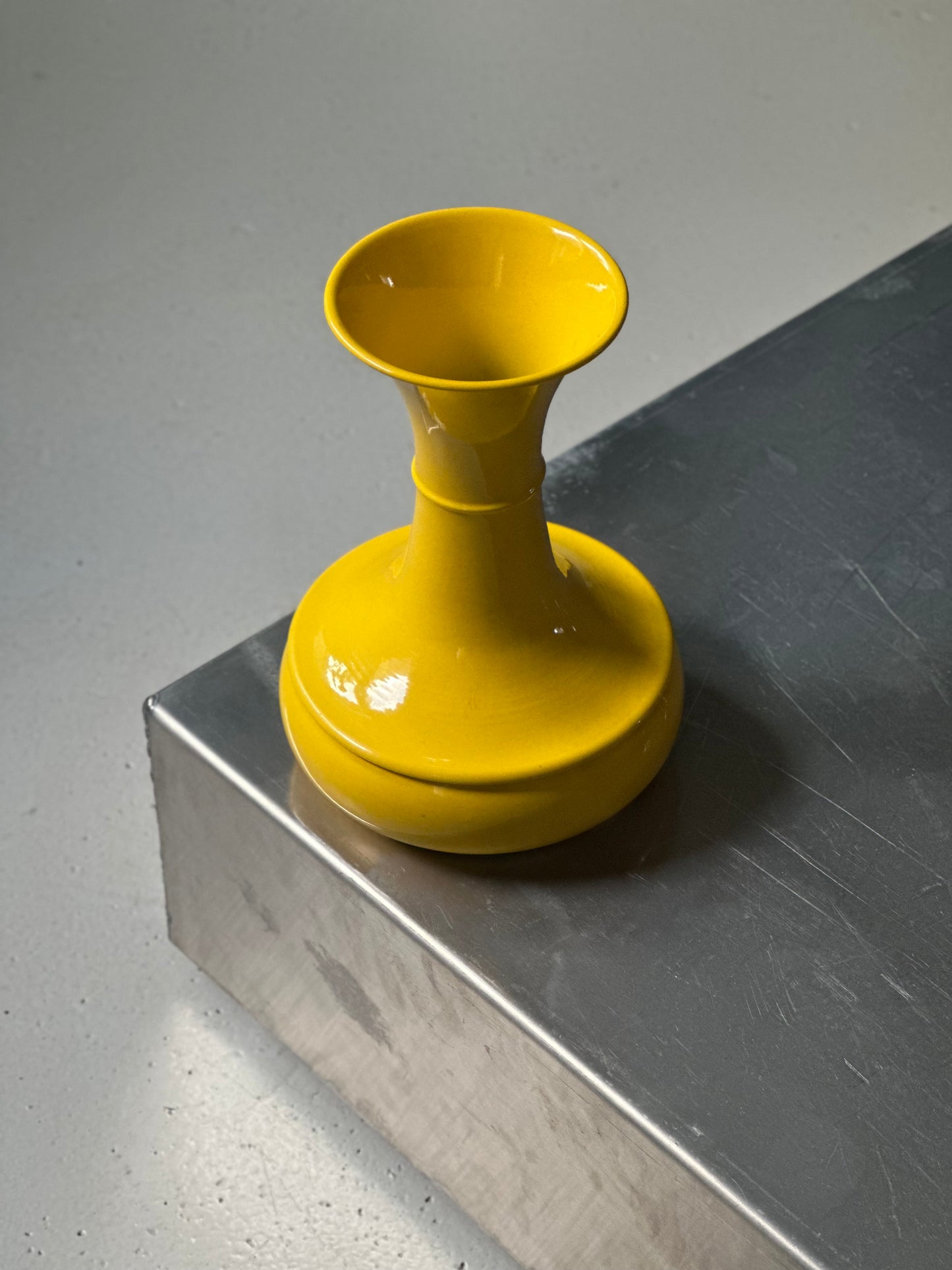 Italiensk Vintage Vase - Gul