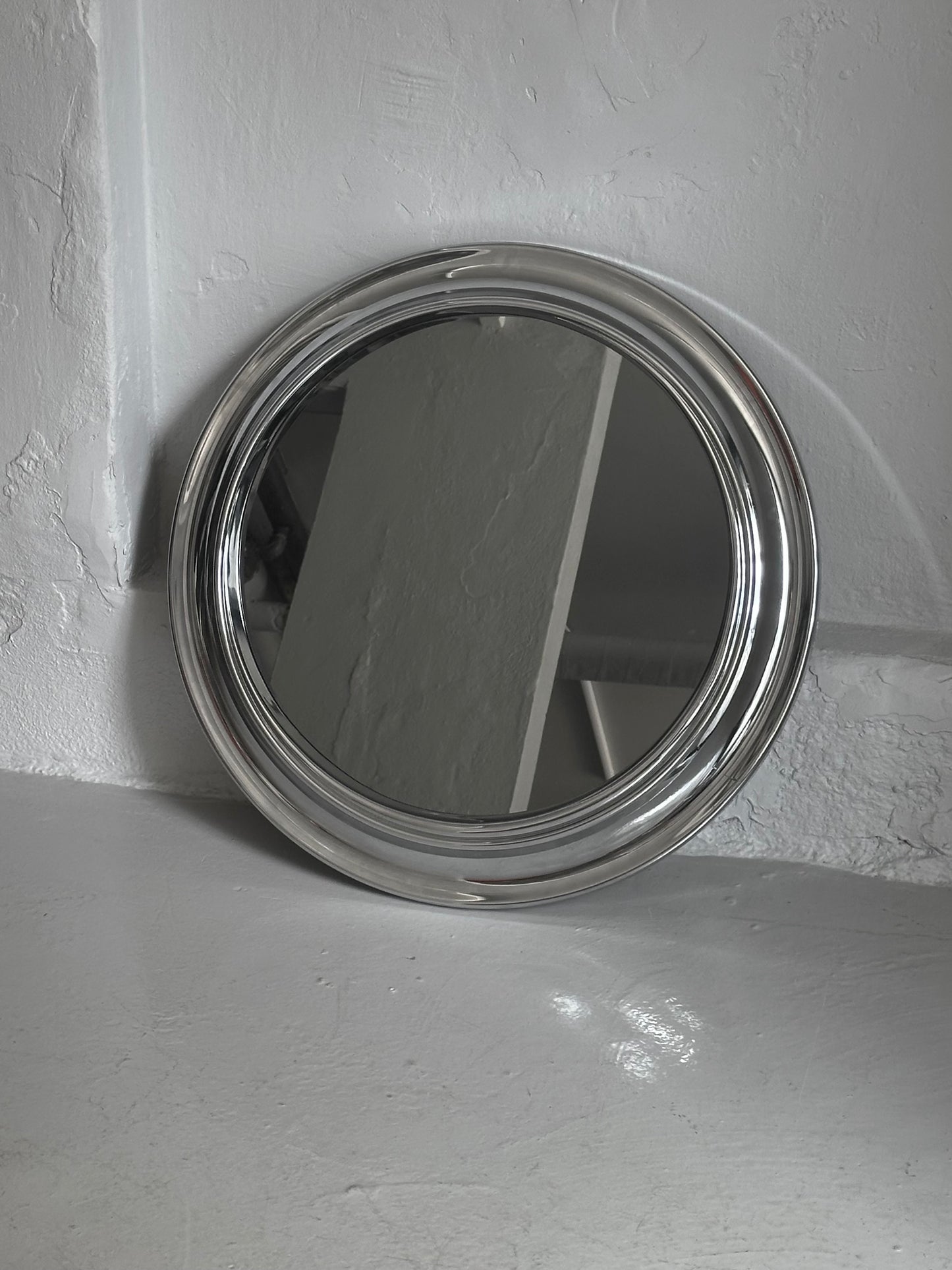 Vintage Spejl I Krom