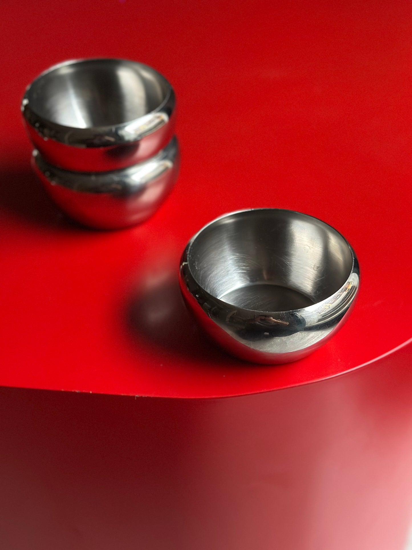 Små Chubby Stål Skåle