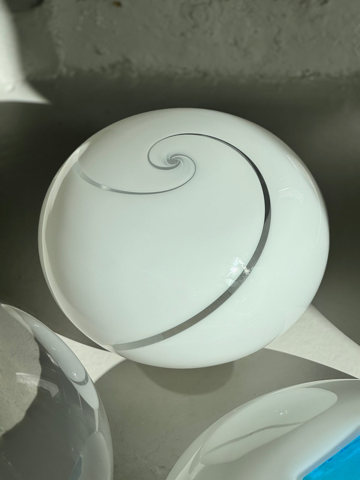 Vintage Murano Swirl Pendel Ø40 cm