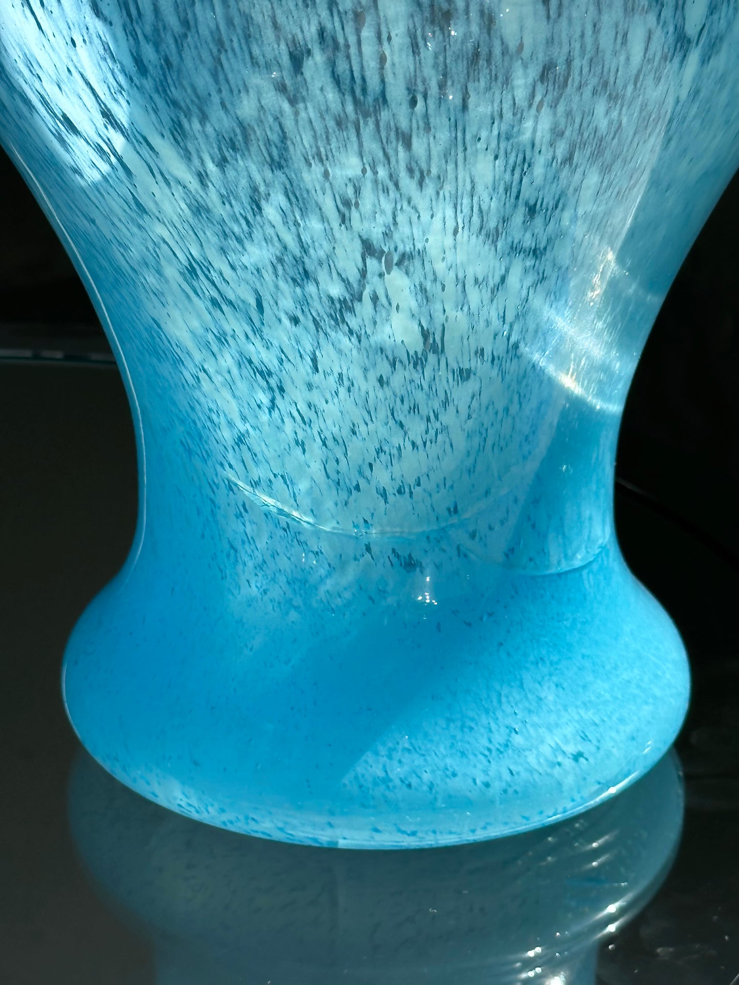 Lyseblå Confetti Vase