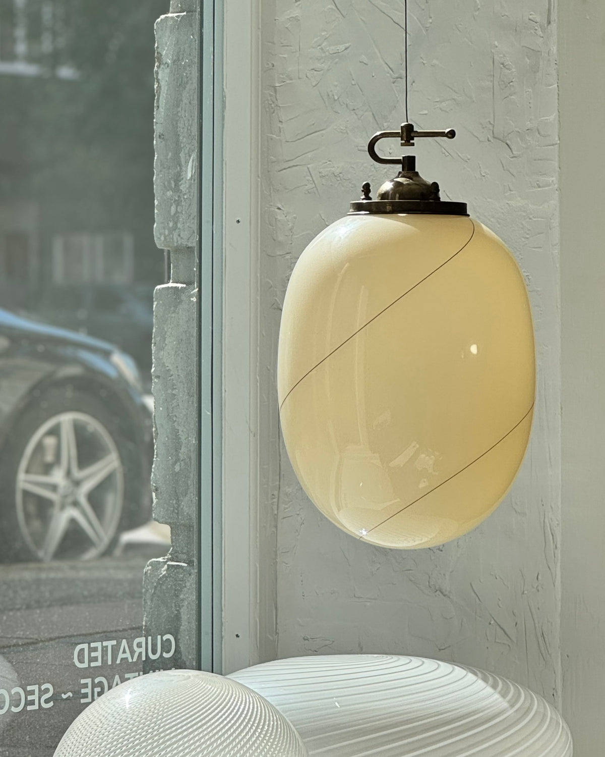 Vintage Murano - Creme Swirl