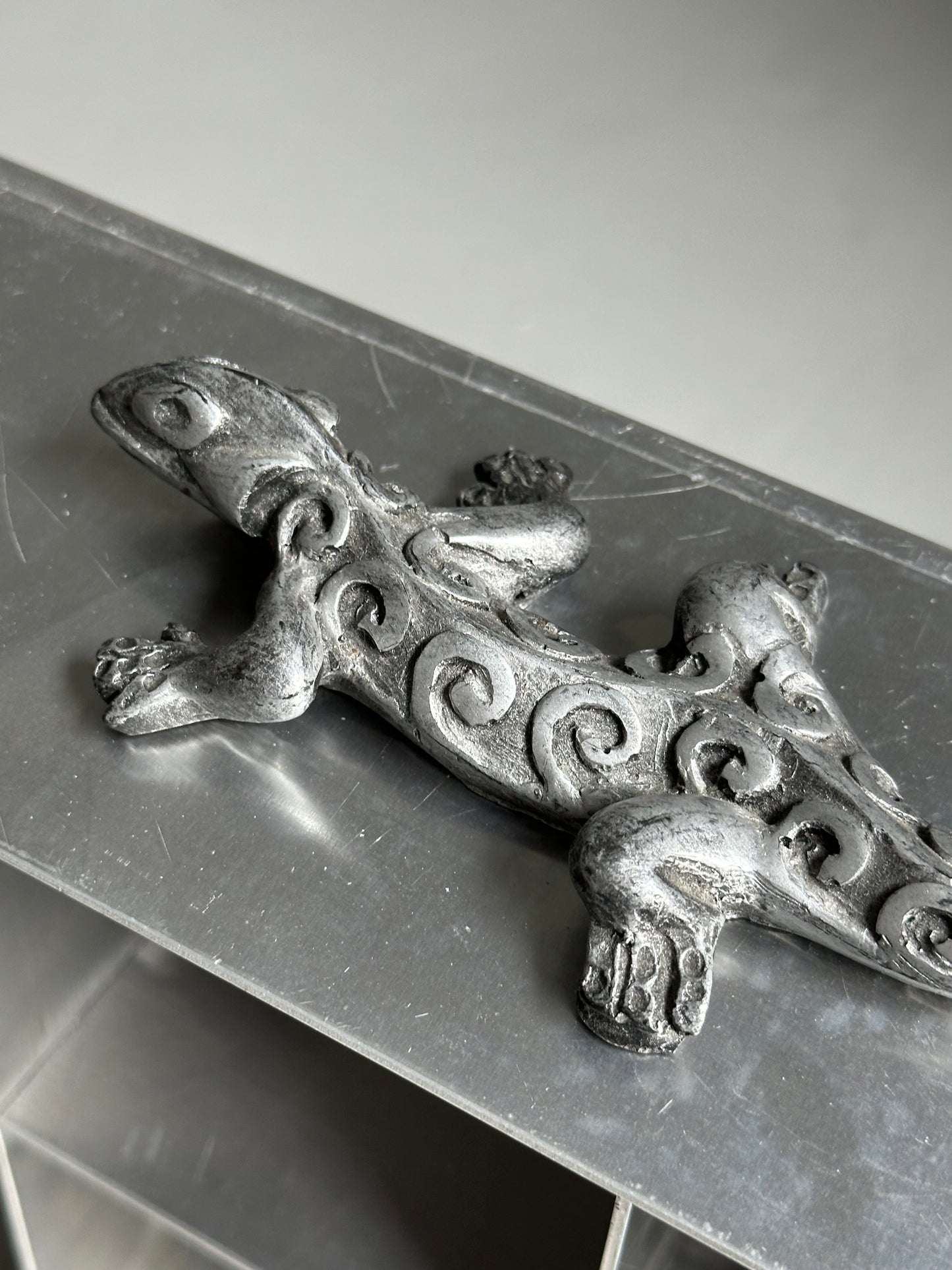 Salamander Skulptur