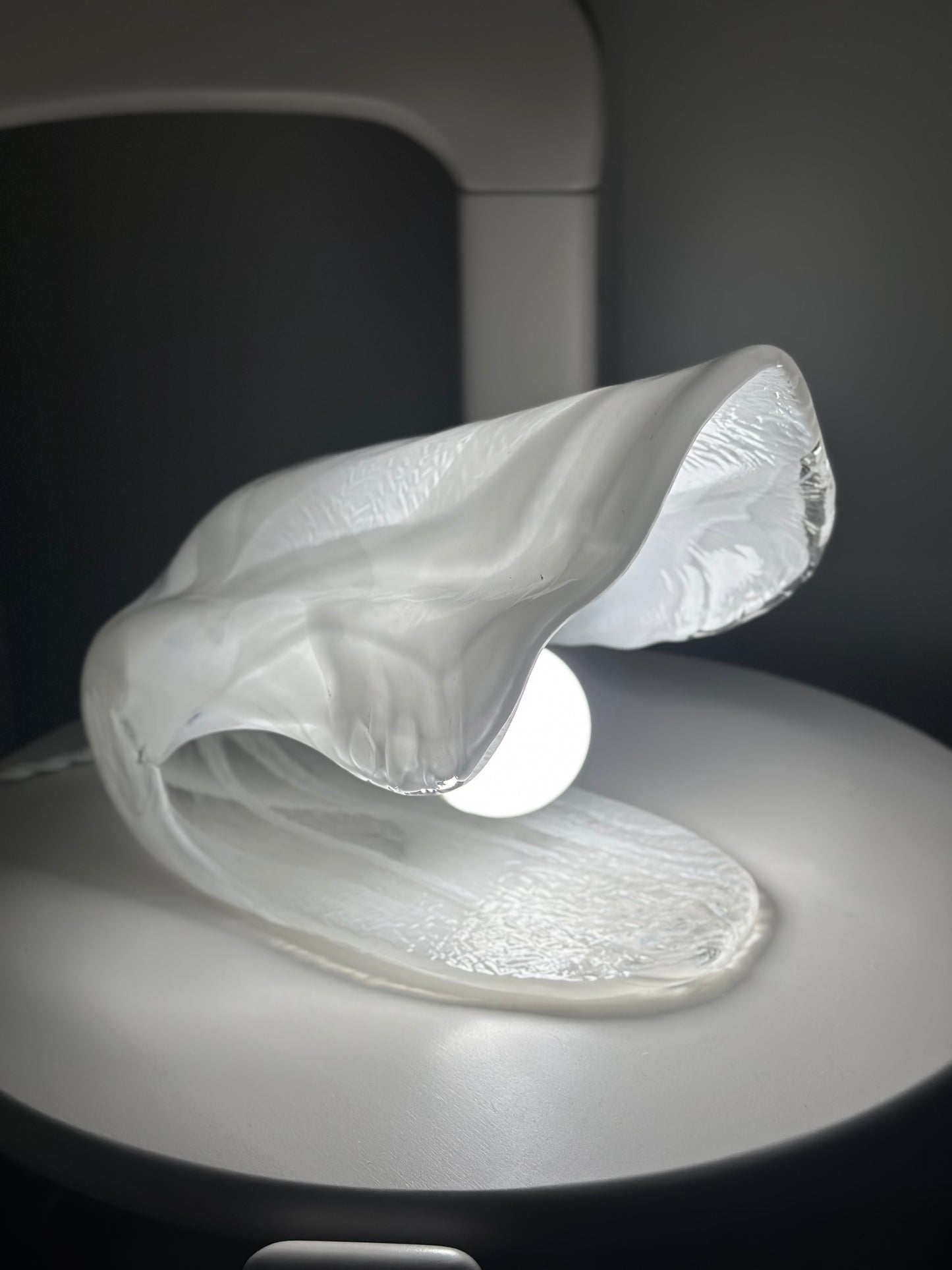 Vintage Murano Bordlampe