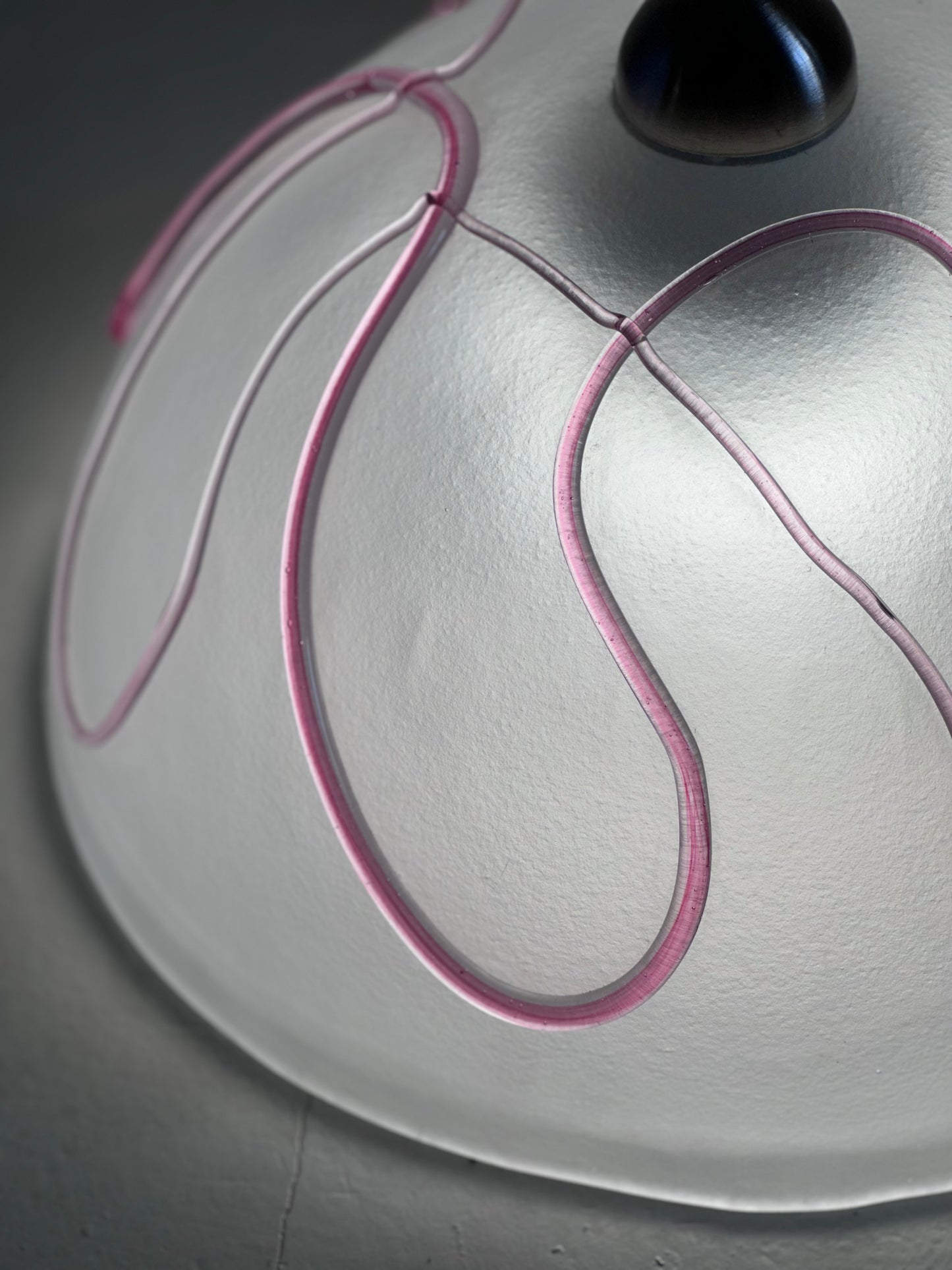 Italiensk Pink Splash Lampe