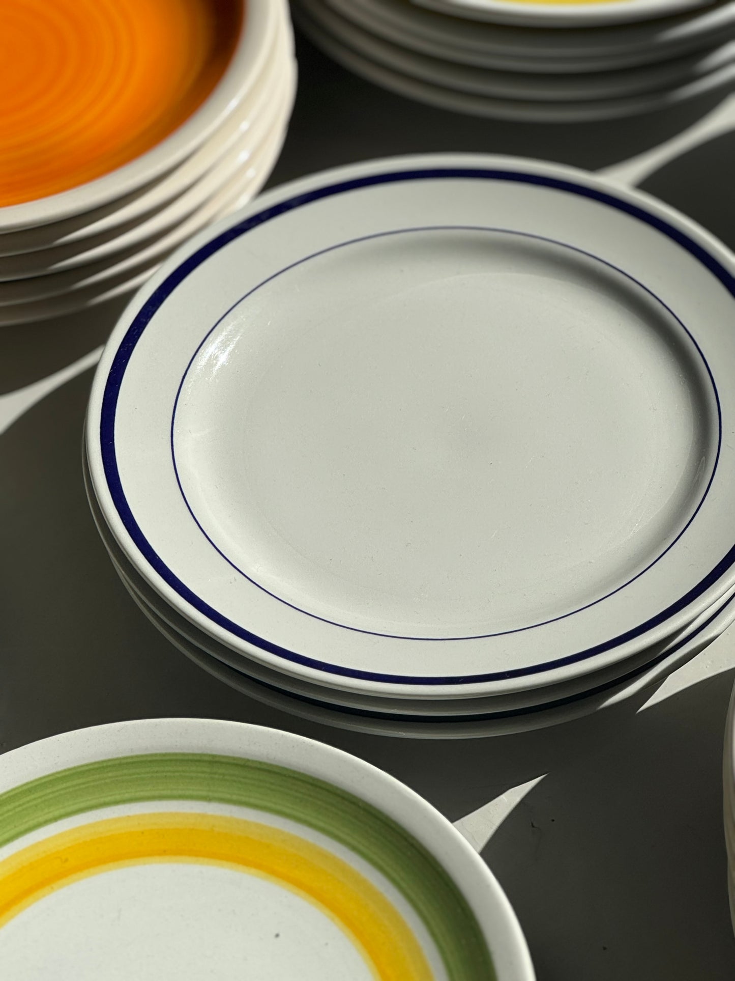 Blå Bistro Frokost Tallerkener