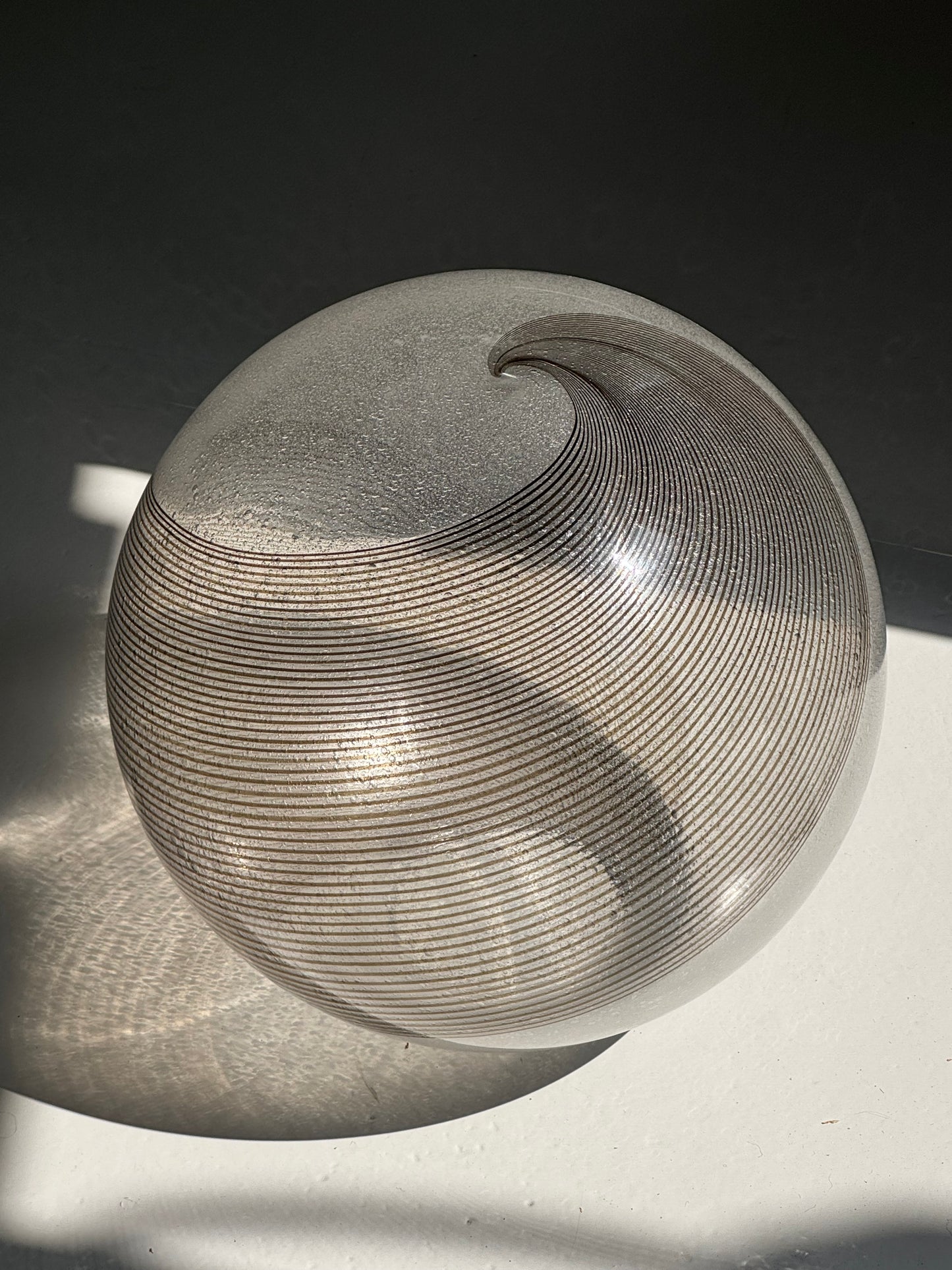 Vintage Murano Swirl Pendel