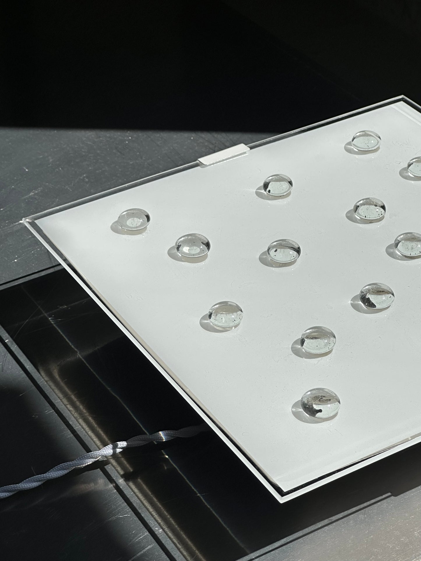 Knoppet Glas Lampe