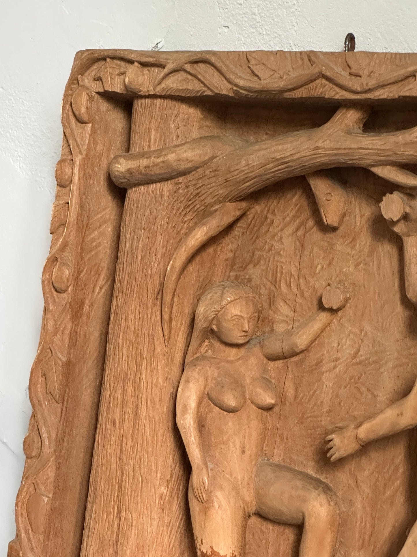 ADAM AND EVE - Relief I Træ