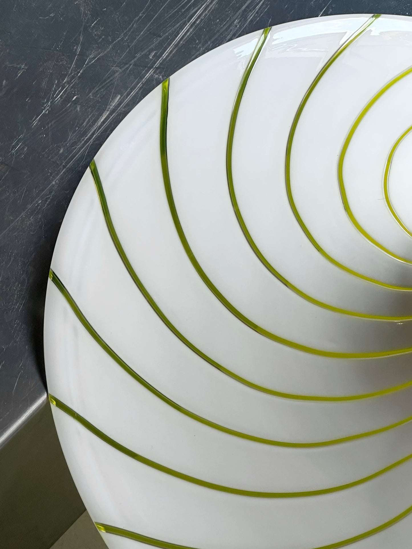 Vintage Murano Swirl Pendel