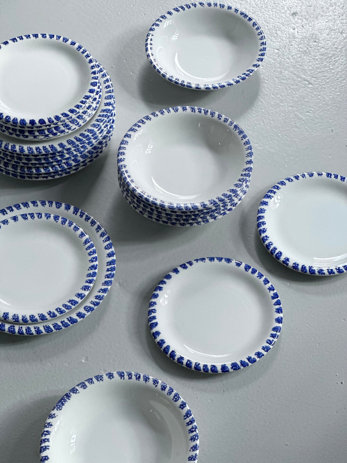 Italienske Splash Tallerkener