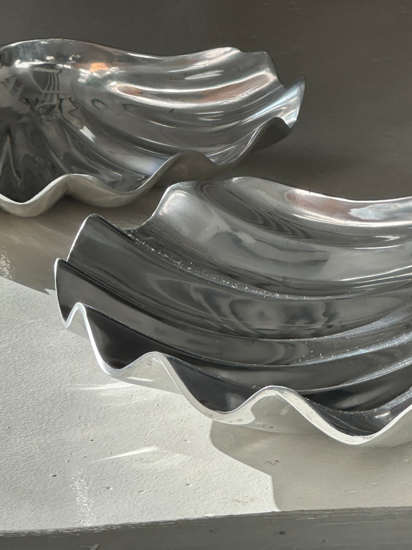 2 Muslinge Alu Skåle