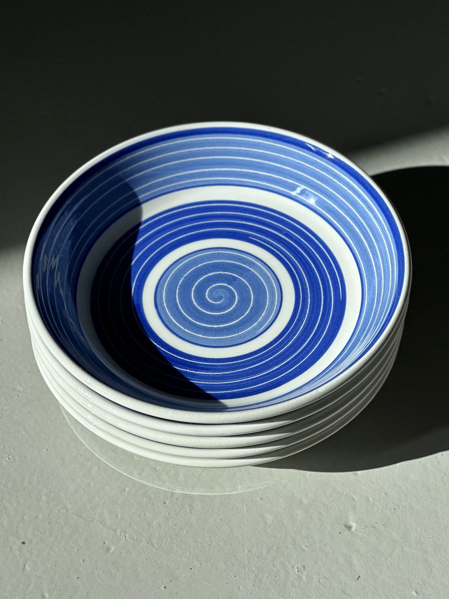 Dybe Swirl Tallerkener