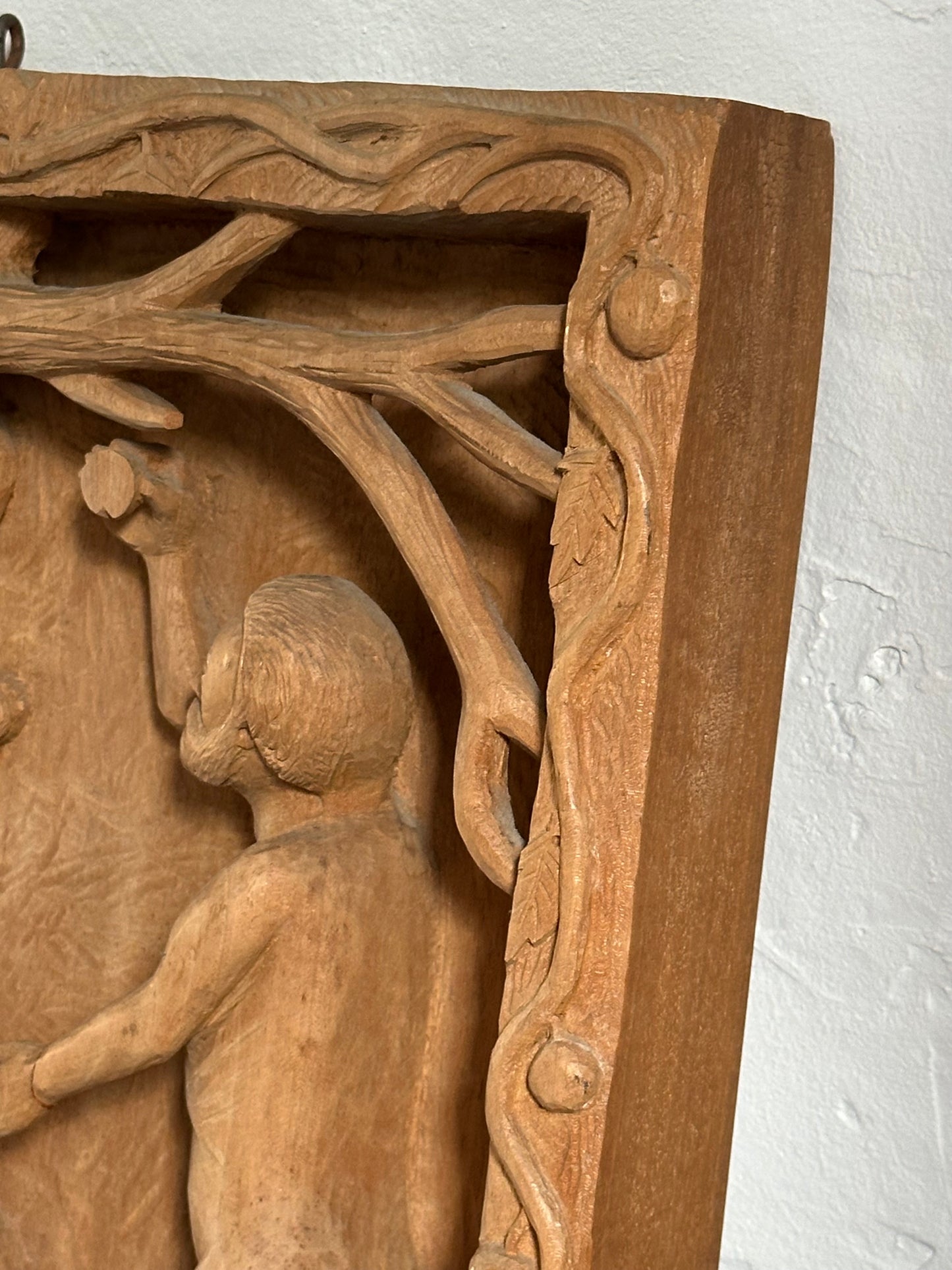 ADAM AND EVE - Relief I Træ