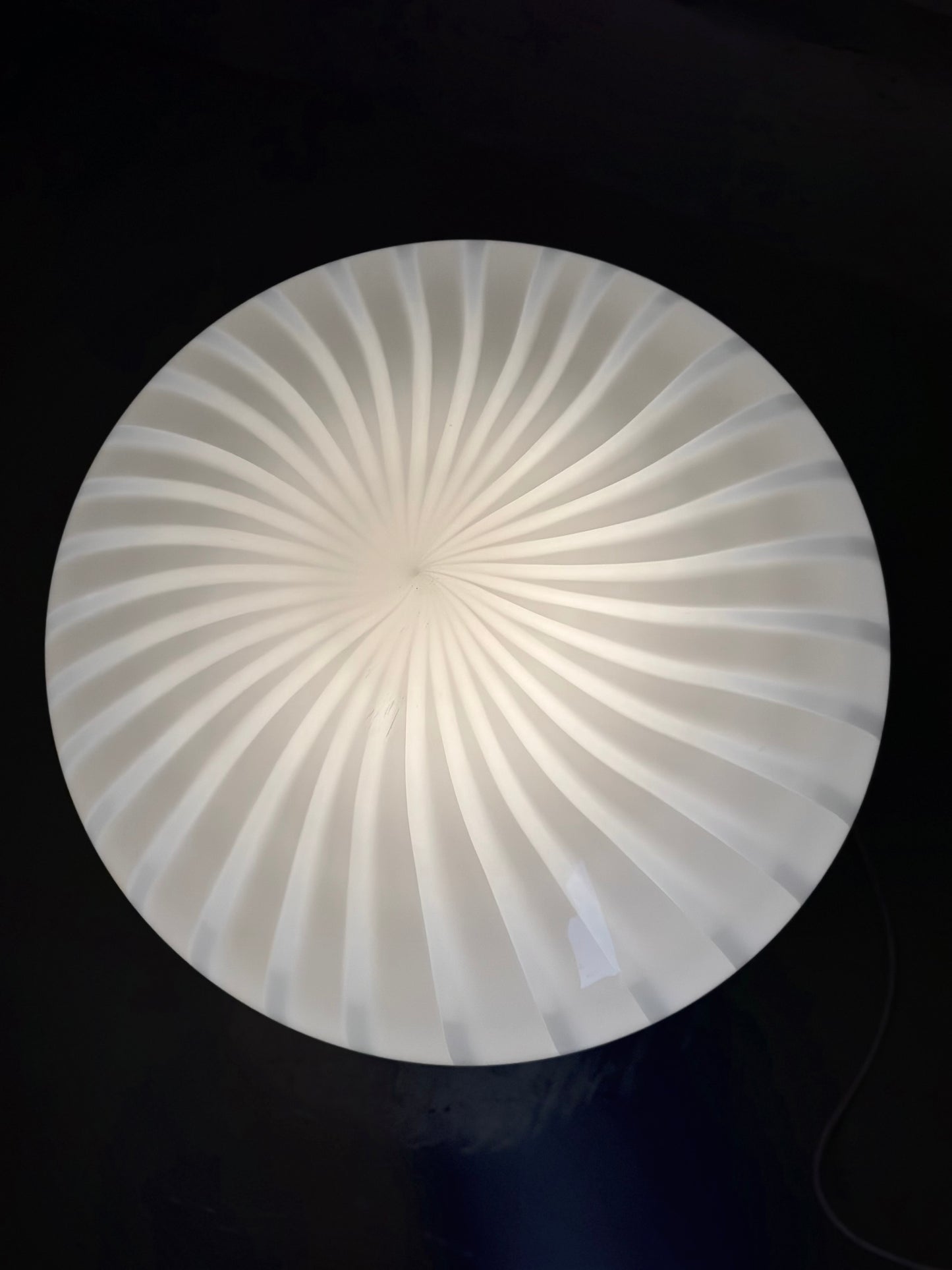 Vintage Murano Stribet Pendel