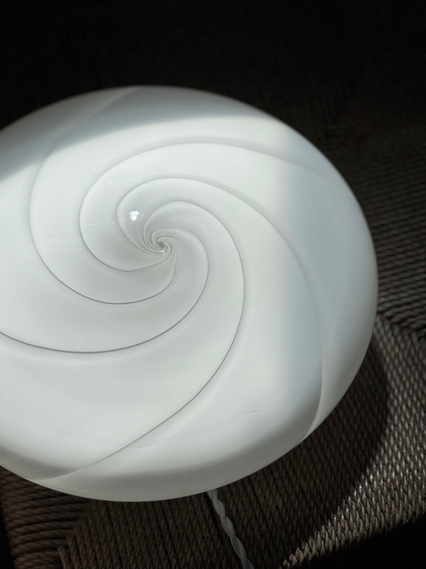 Vintage Murano Swirl Plafond