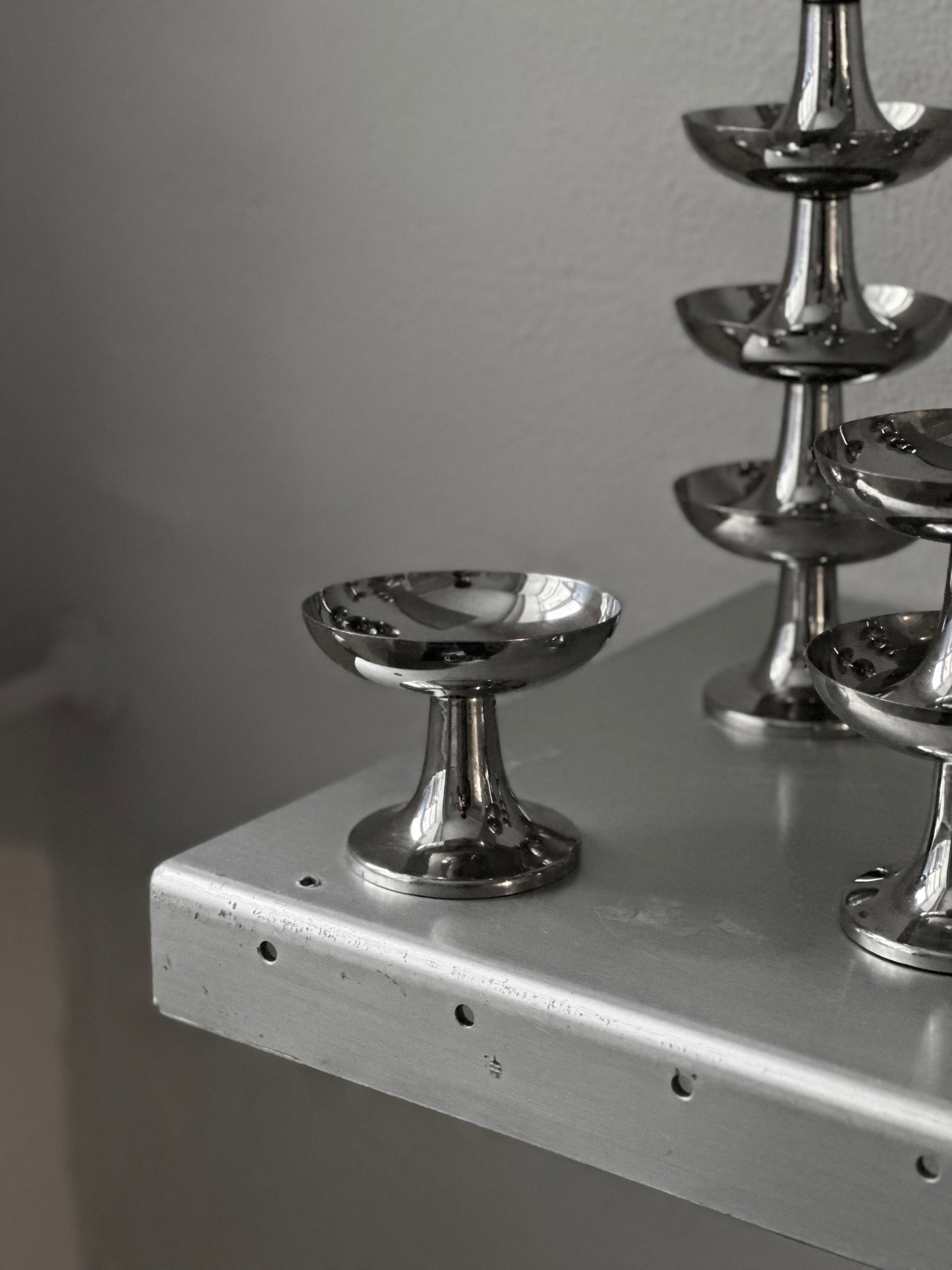 Italienske vintage steel cups #1