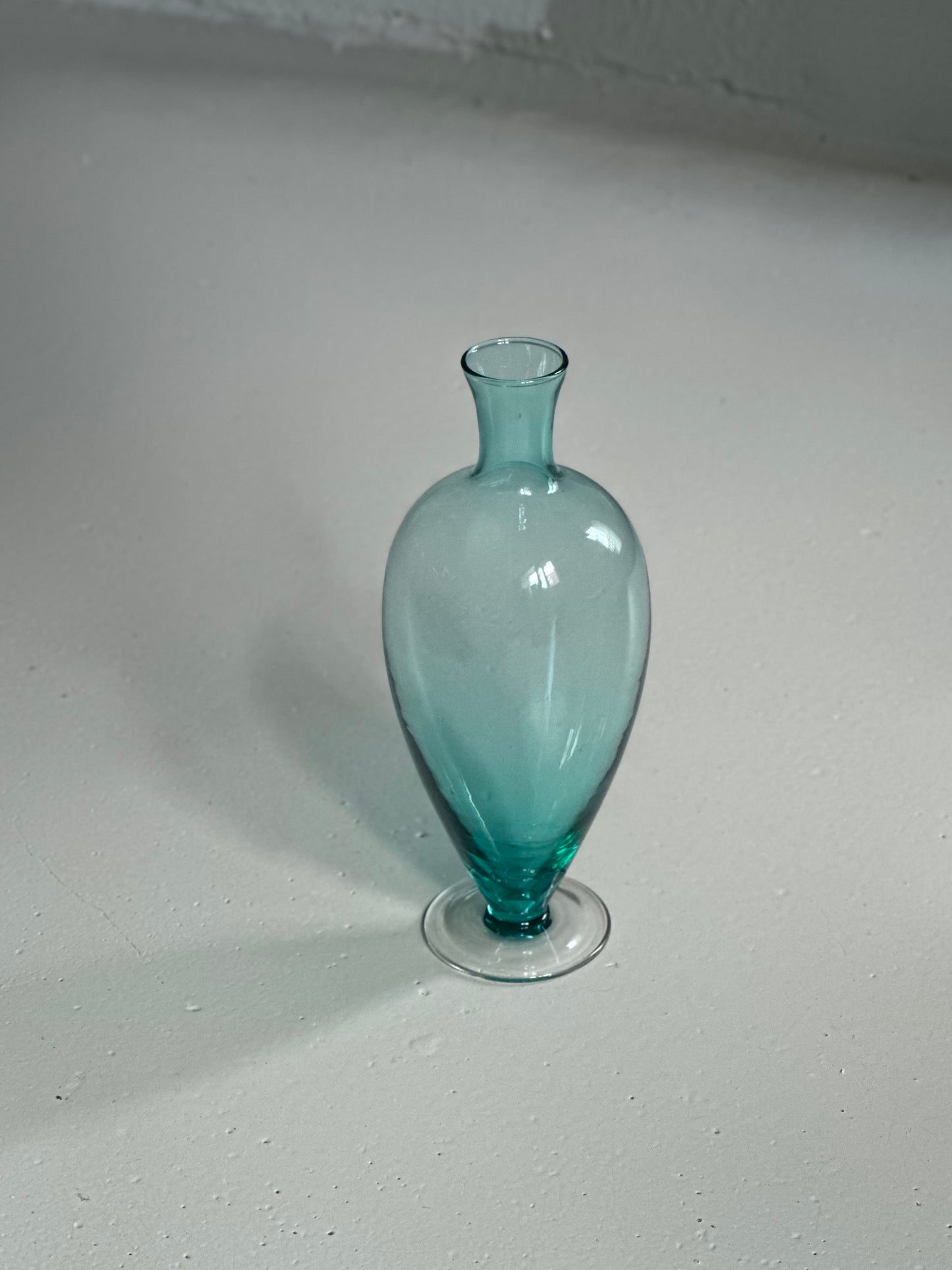Italiensk Vintage vase - turkis