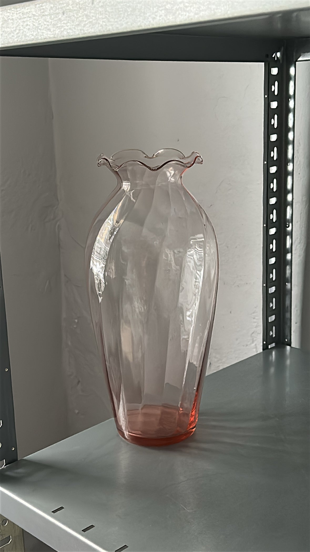 Italiensk Swirl Vase - Rosa