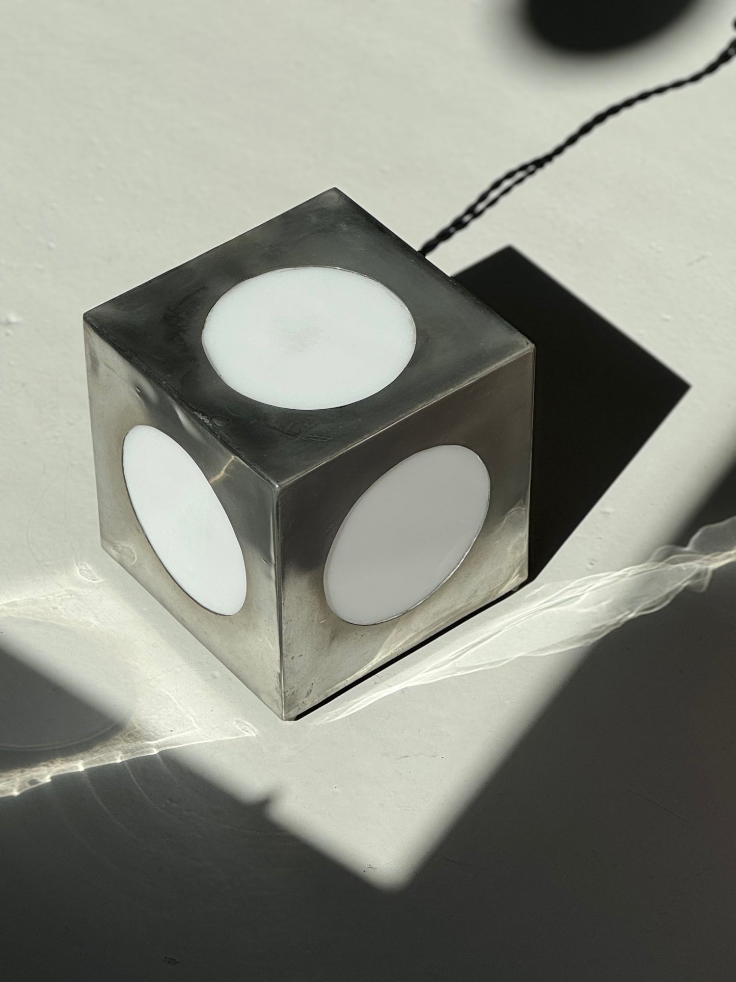 Vintage Alu Bordlampe