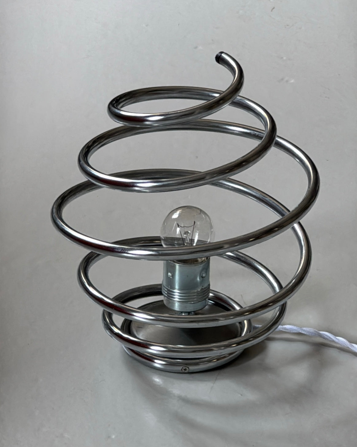 Vintage Spiral Bordlampe