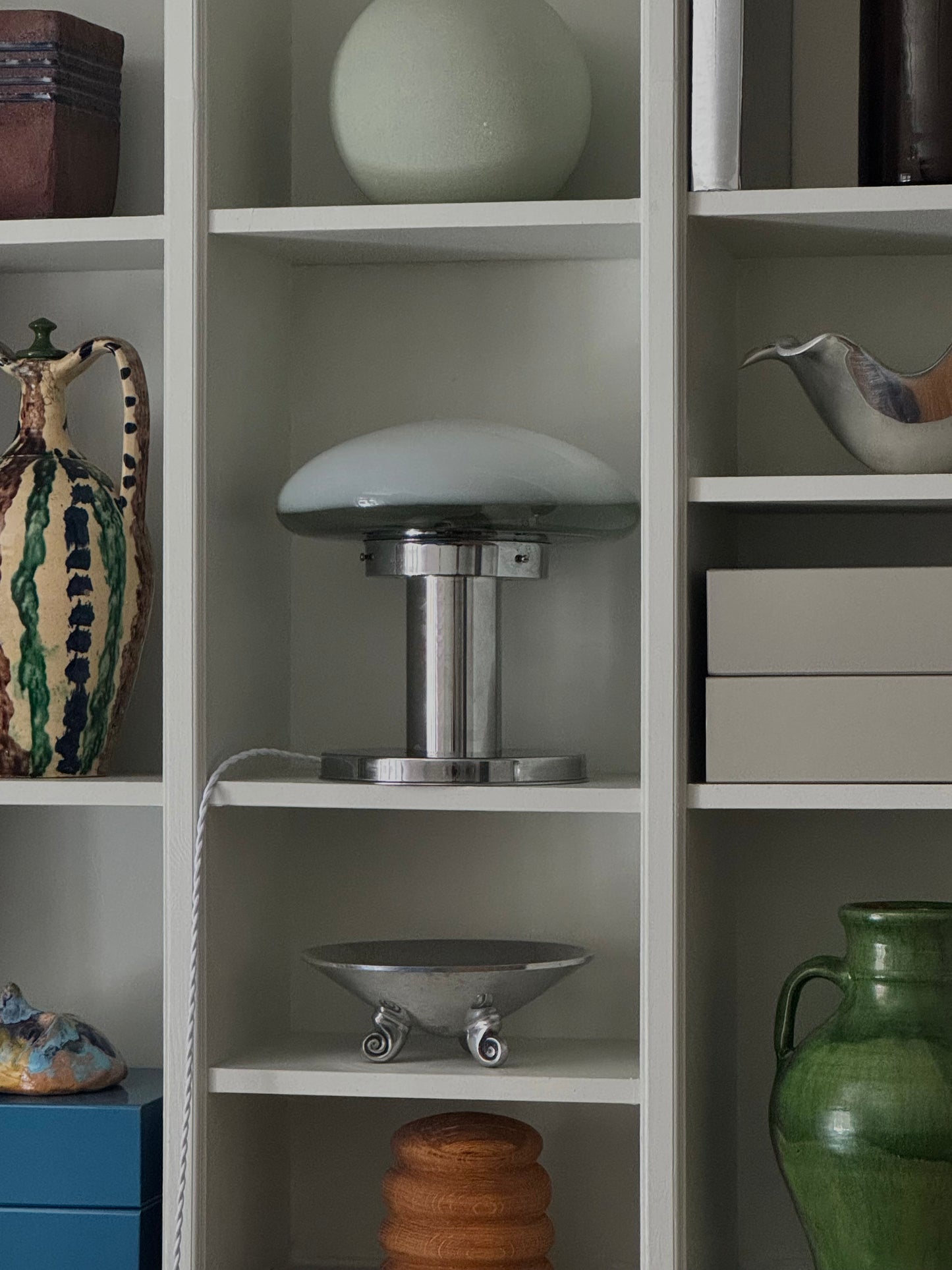 Vintage Krom Bordlampe