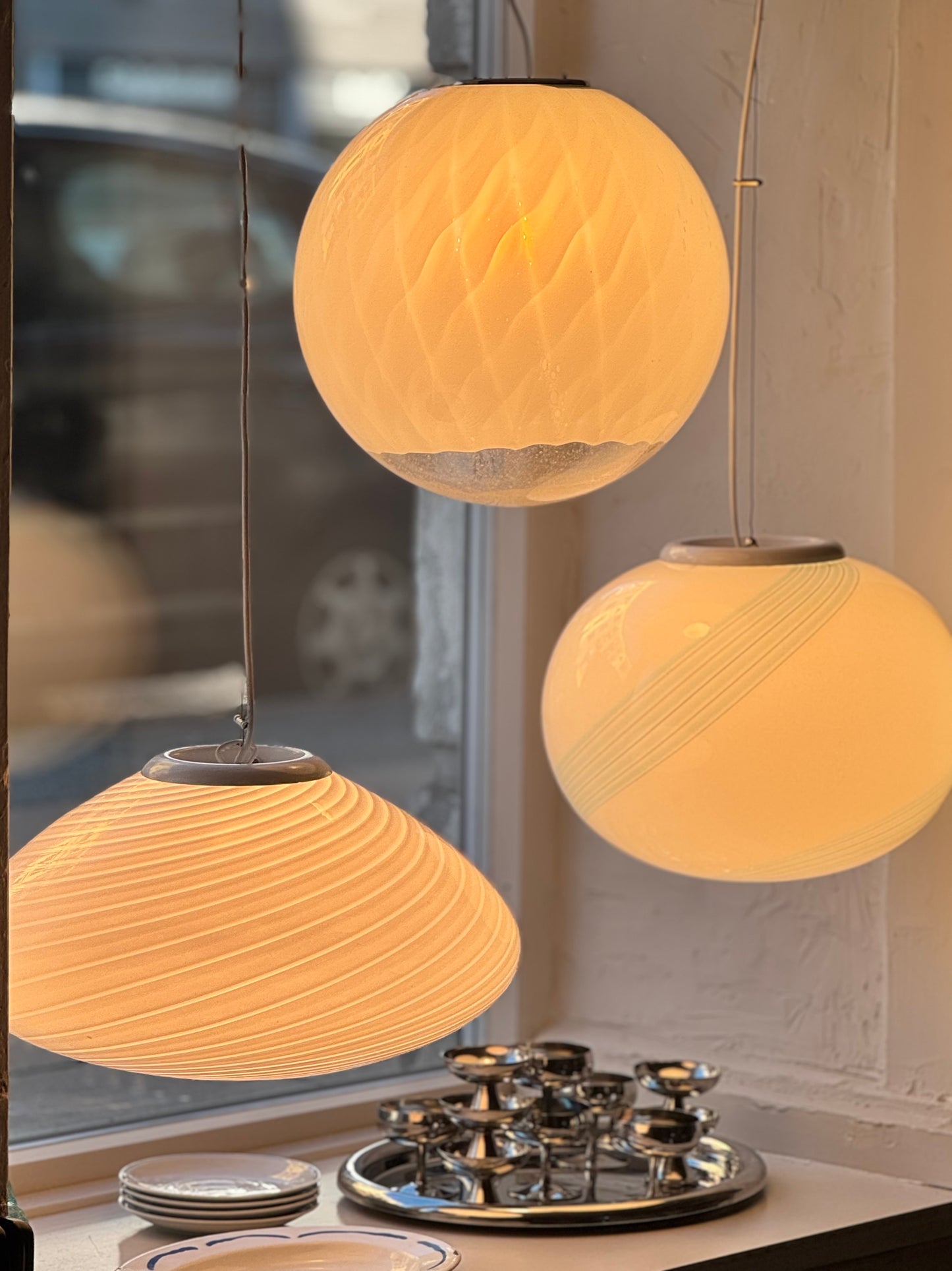 Vintage Murano Pendel Ø40 cm