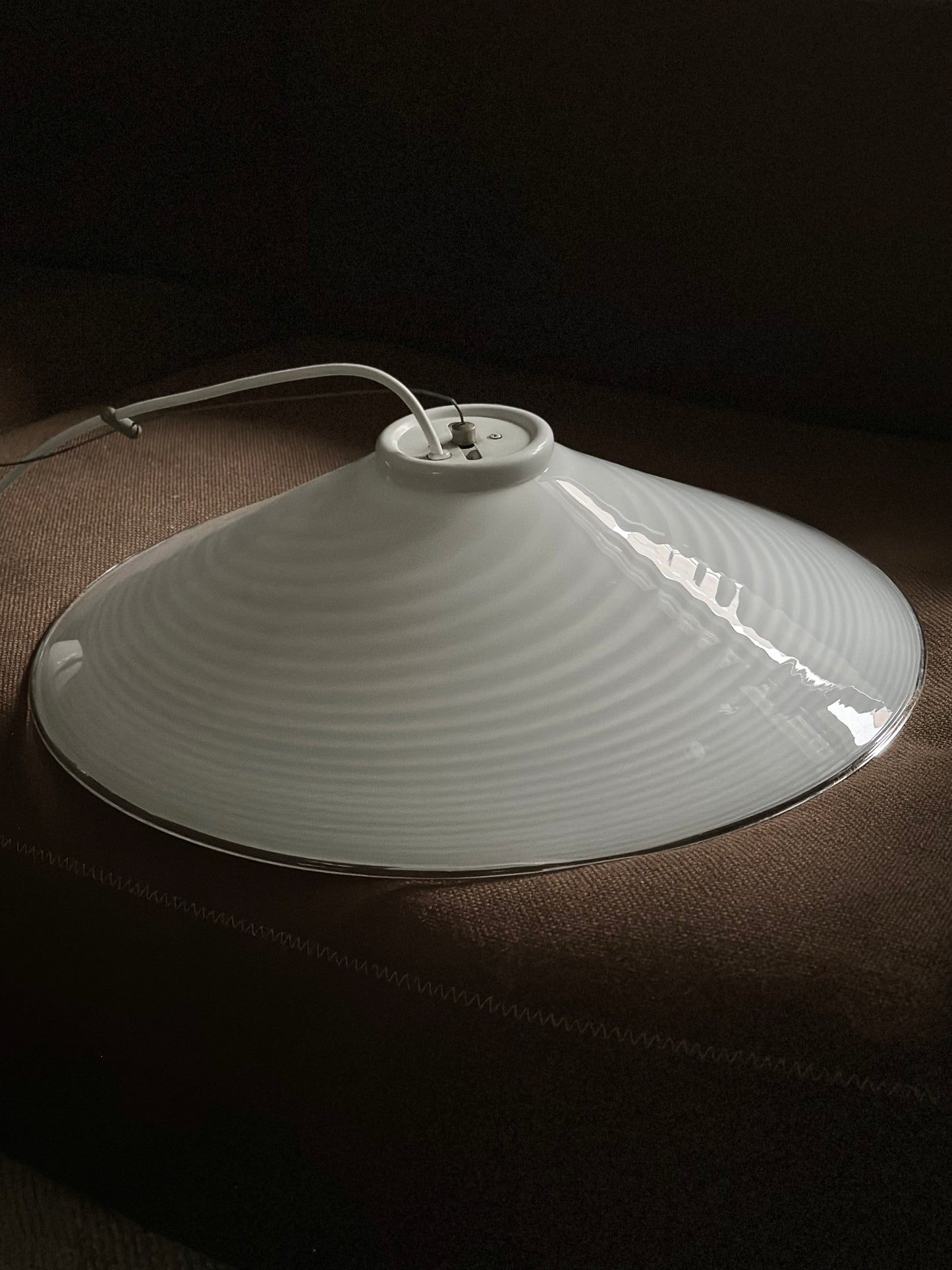 Vintage Murano Swirl Pendel