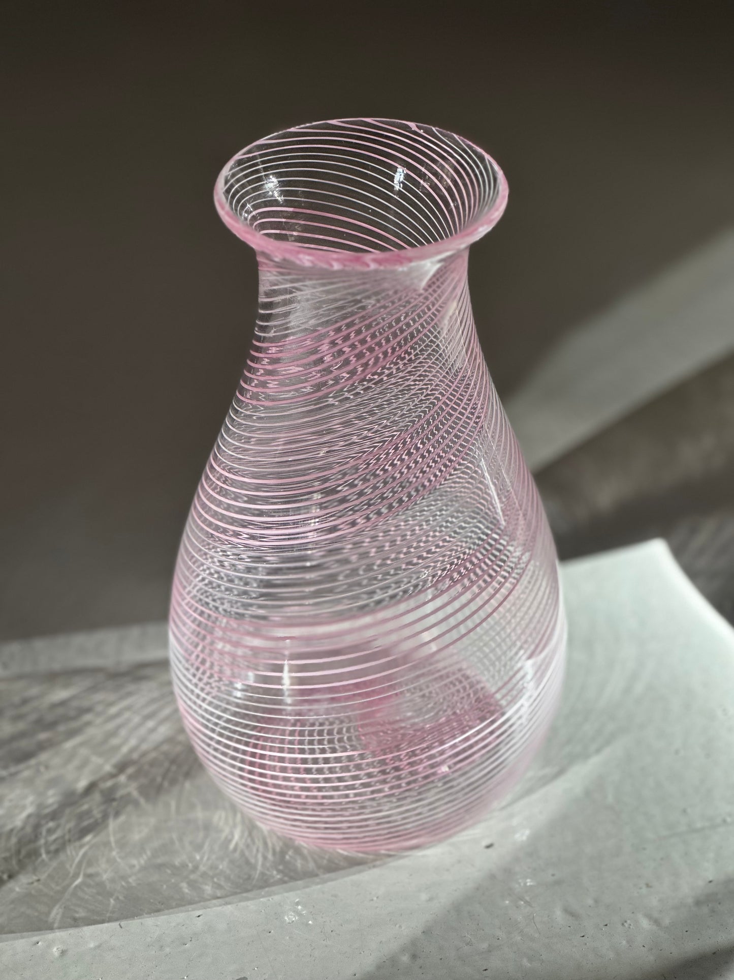 Vintage Swirl Vase