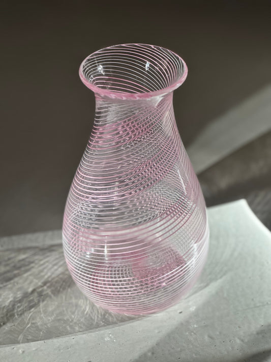 Vintage Swirl Vase