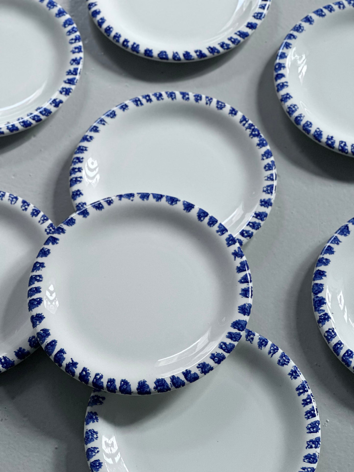 Italienske Splash Tallerkener