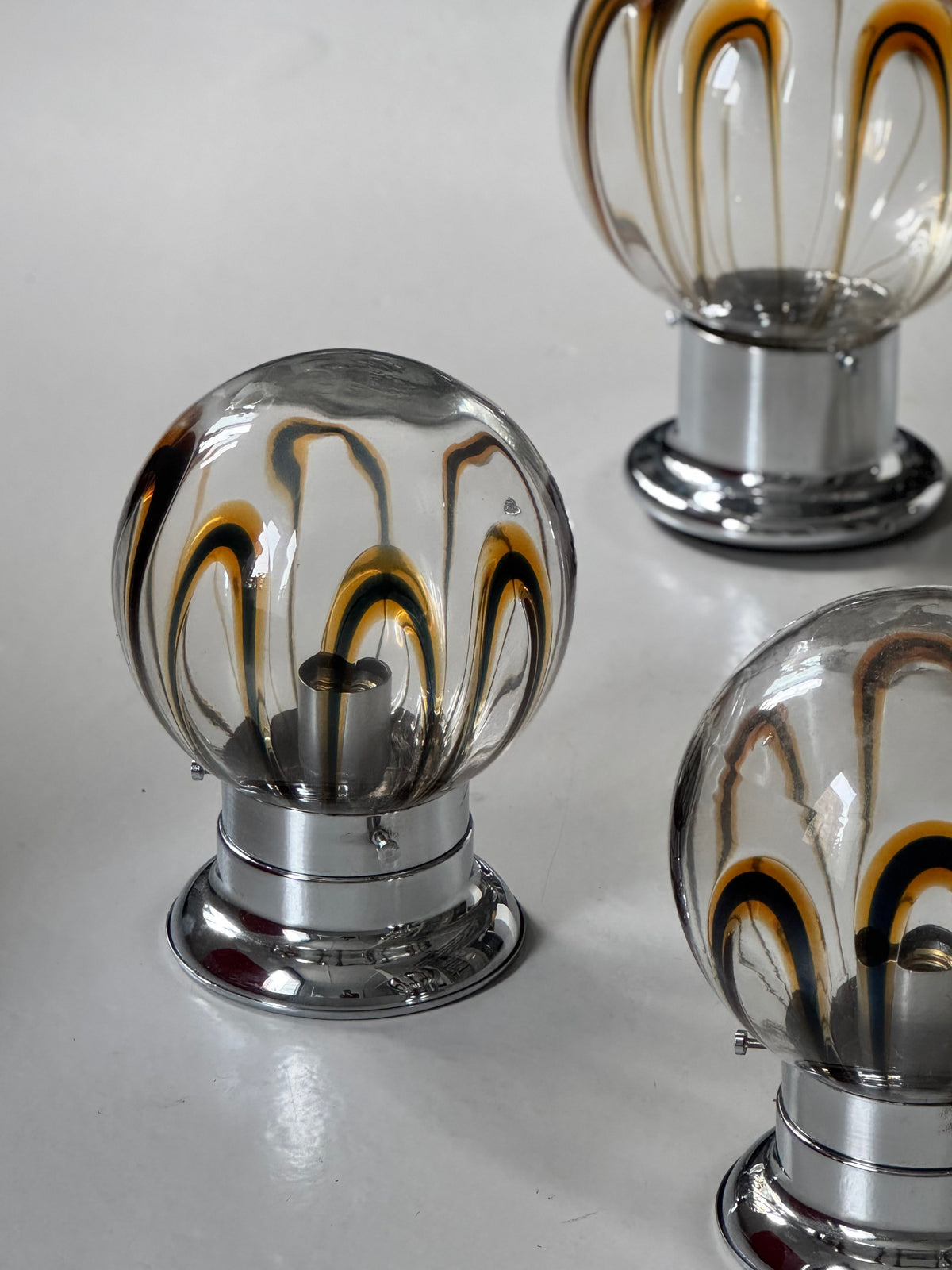Vintage Krom Bordlamper