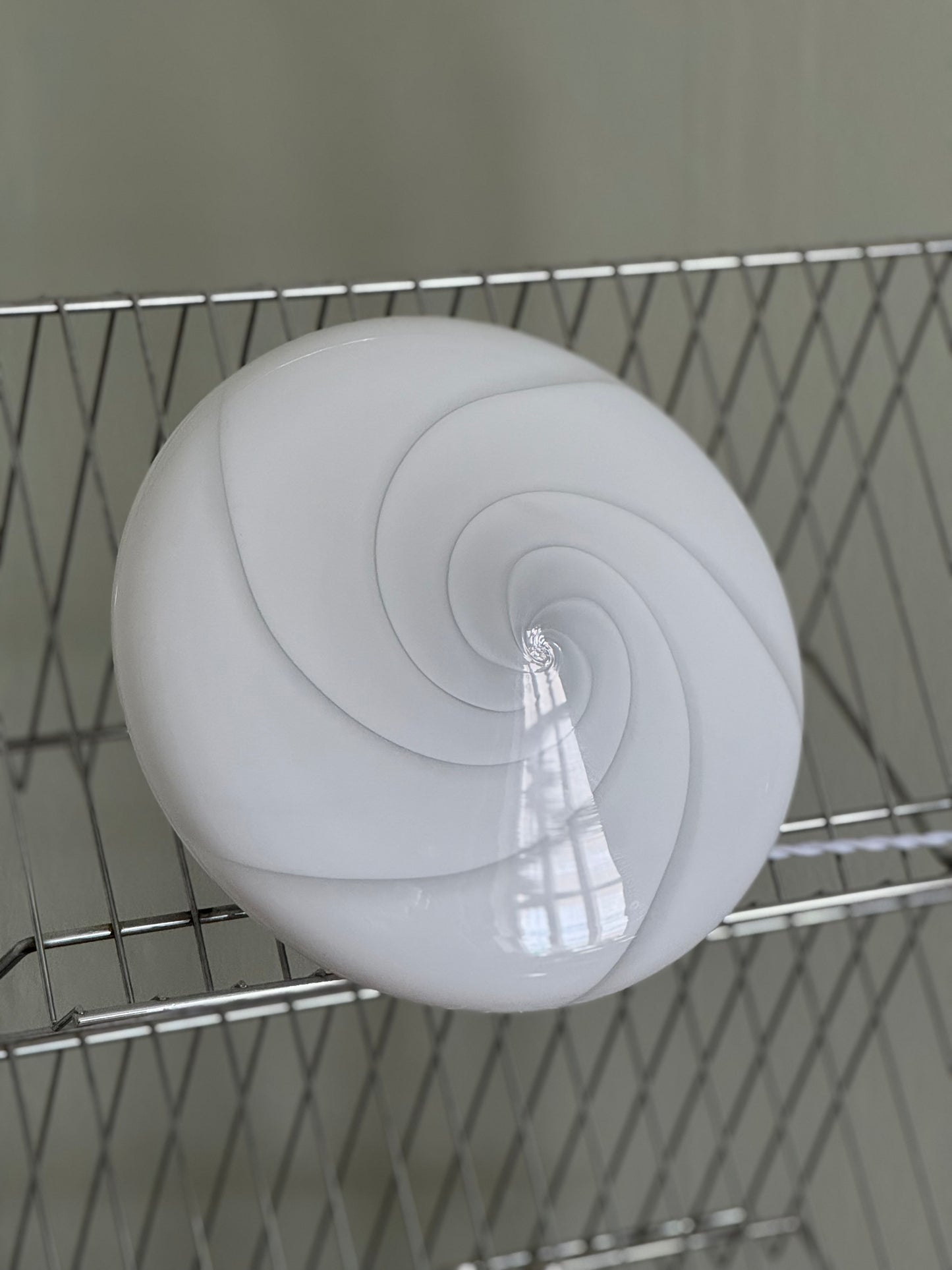 Vintage Murano Swirl Plafond
