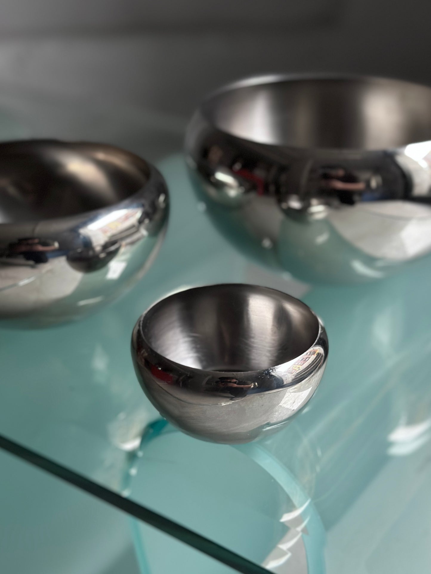 Små Chubby Stål Skåle