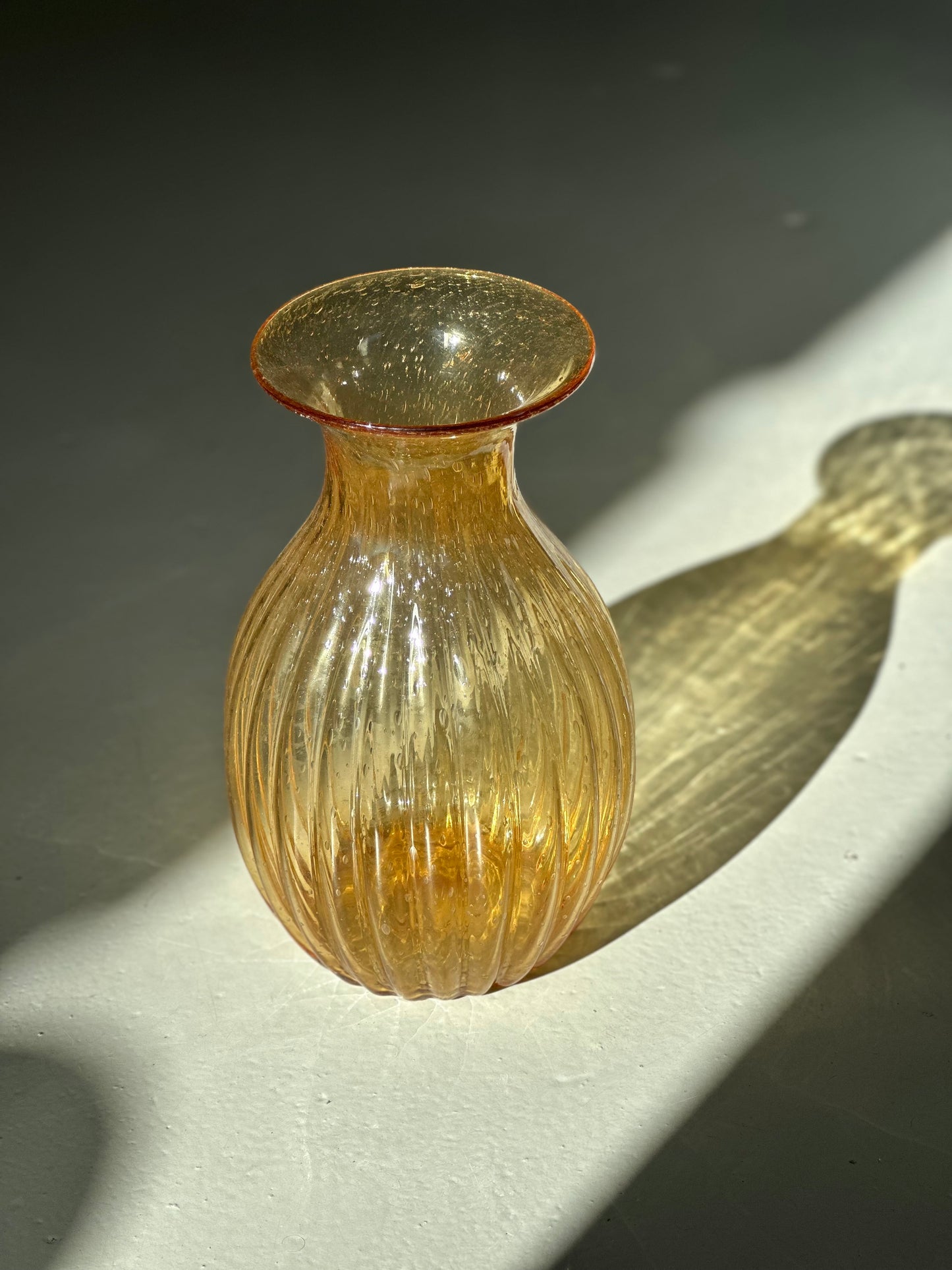 Vintage Murano Vase - Karamel