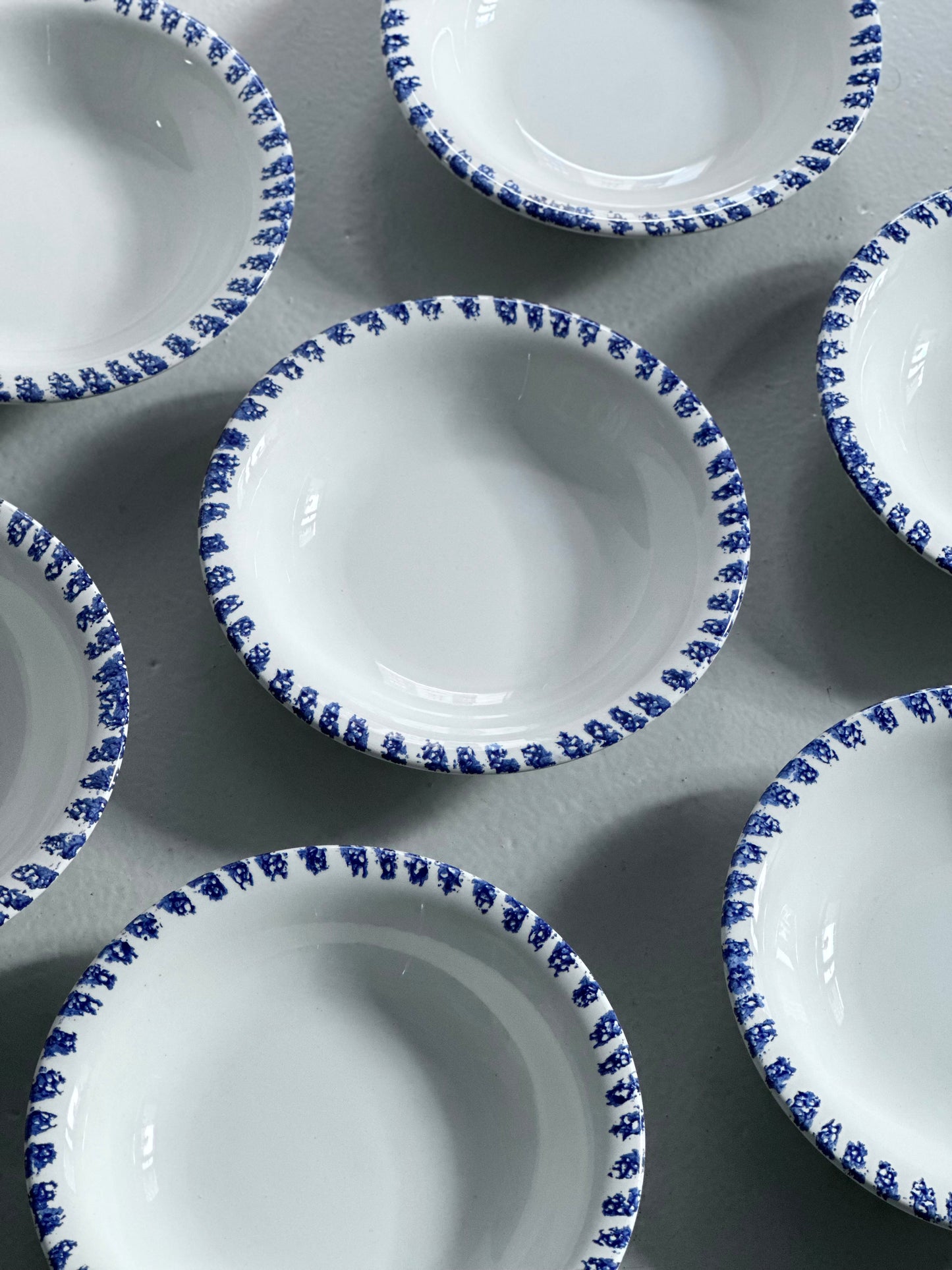 Italienske Splash Tallerkener