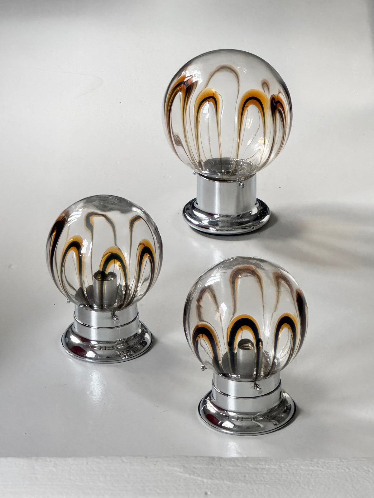Vintage Krom Bordlamper