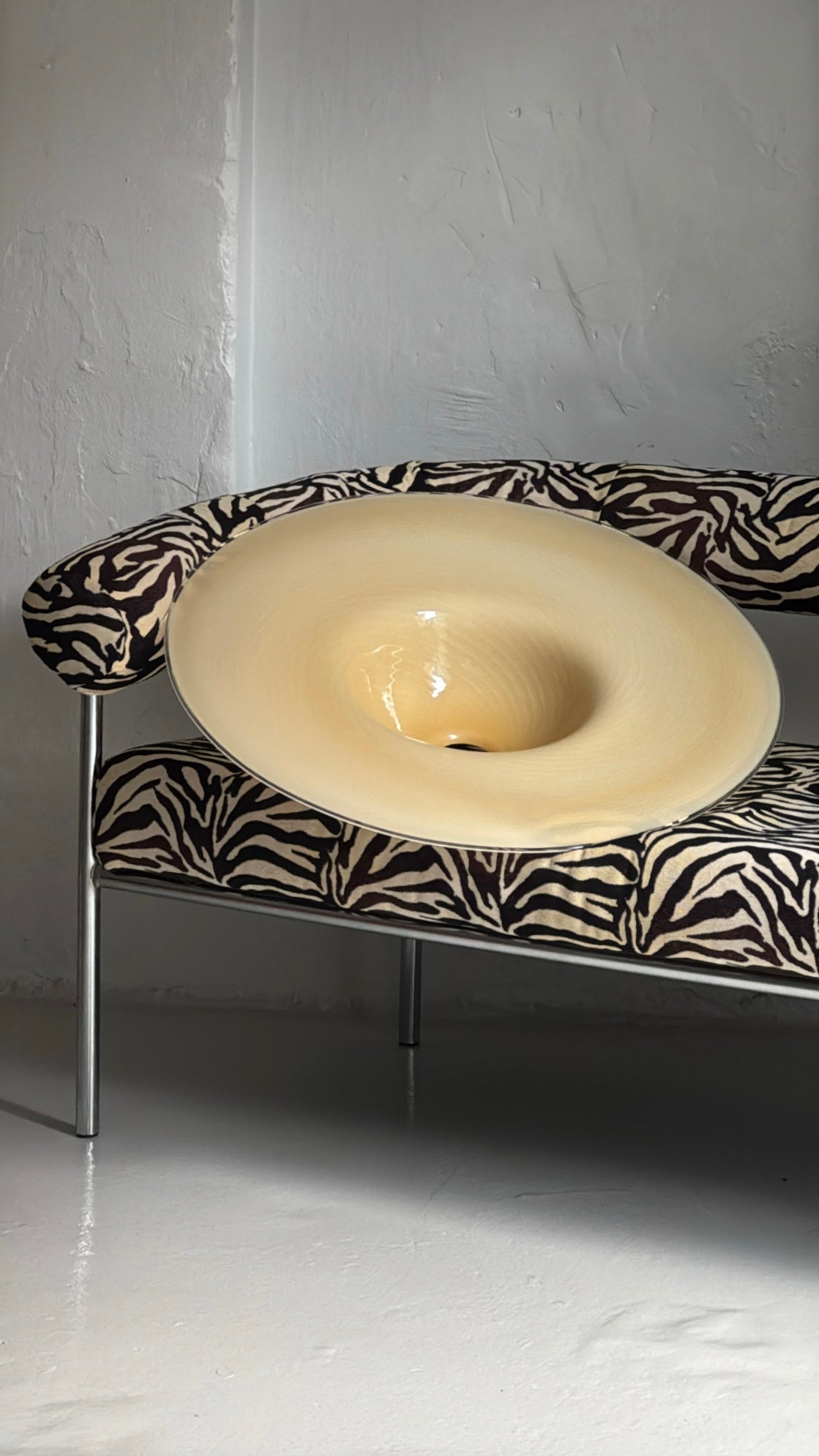 Vintage Murano Swirl Pendel Ø68
