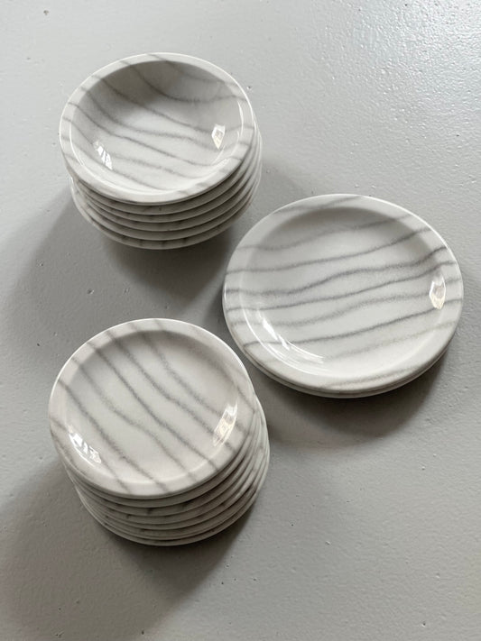 Marmor-Look Tallerkener