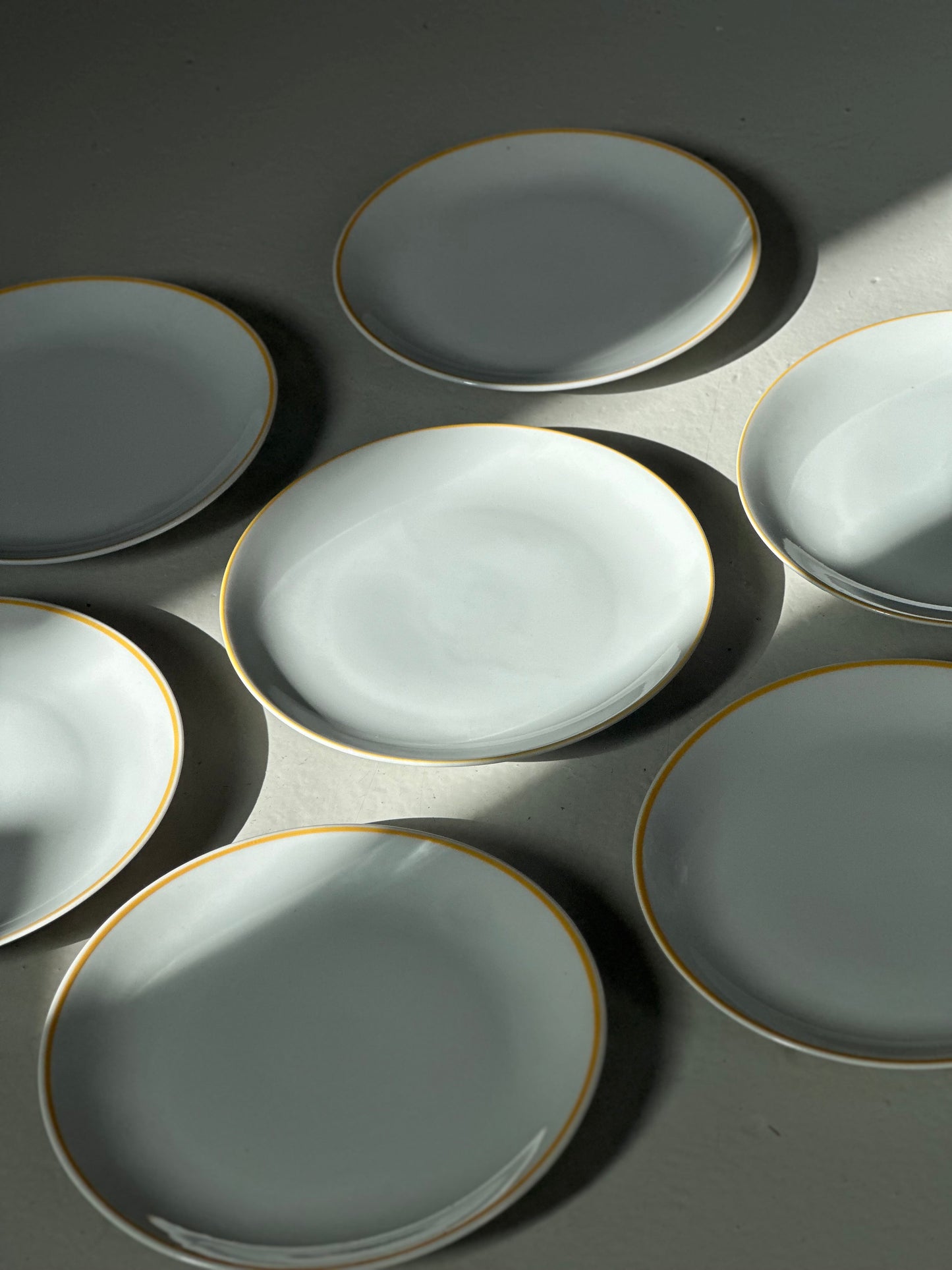 Bistro Frokost Tallerkener - Gul