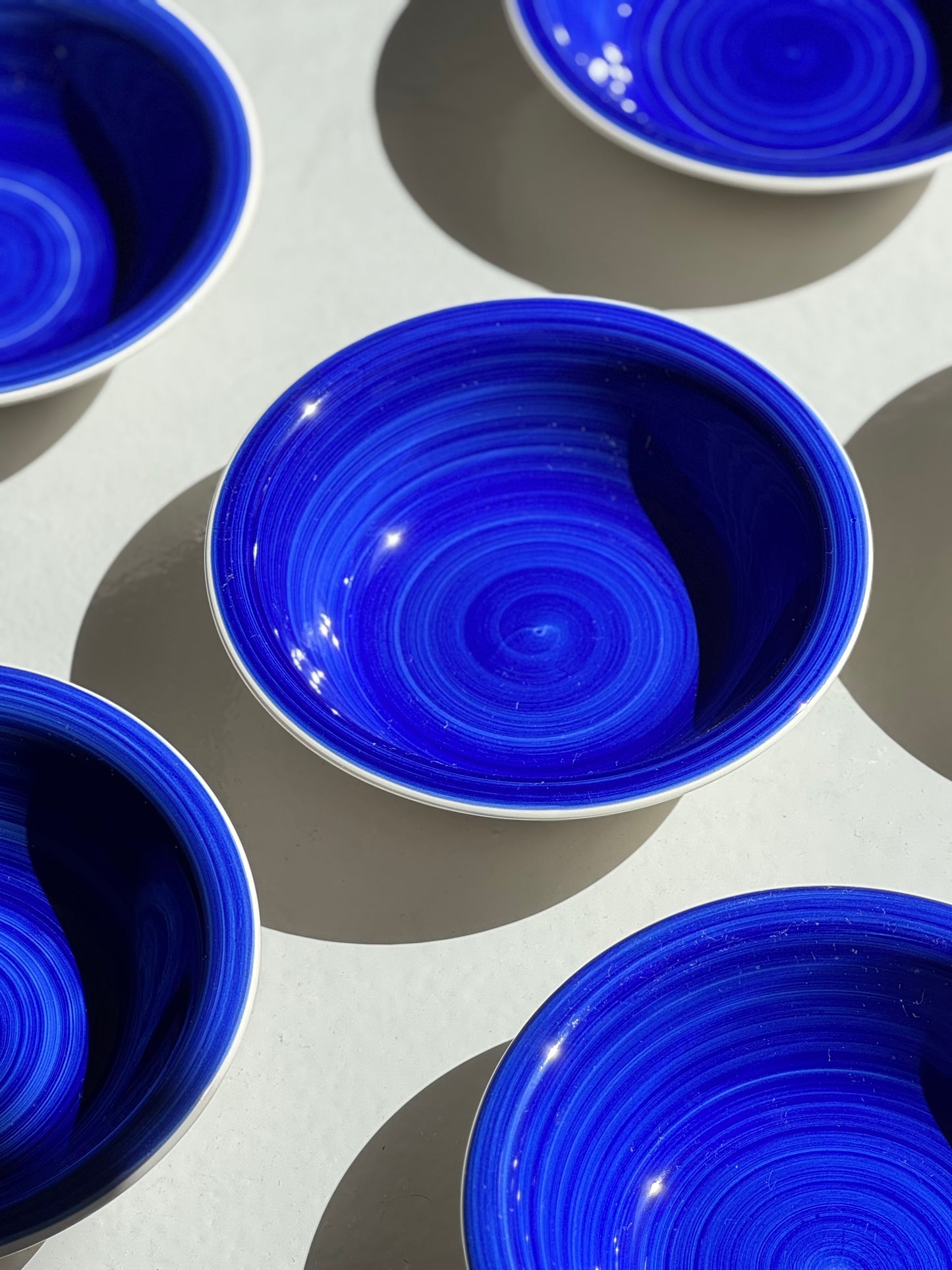Italienske Swirl Tallerkener