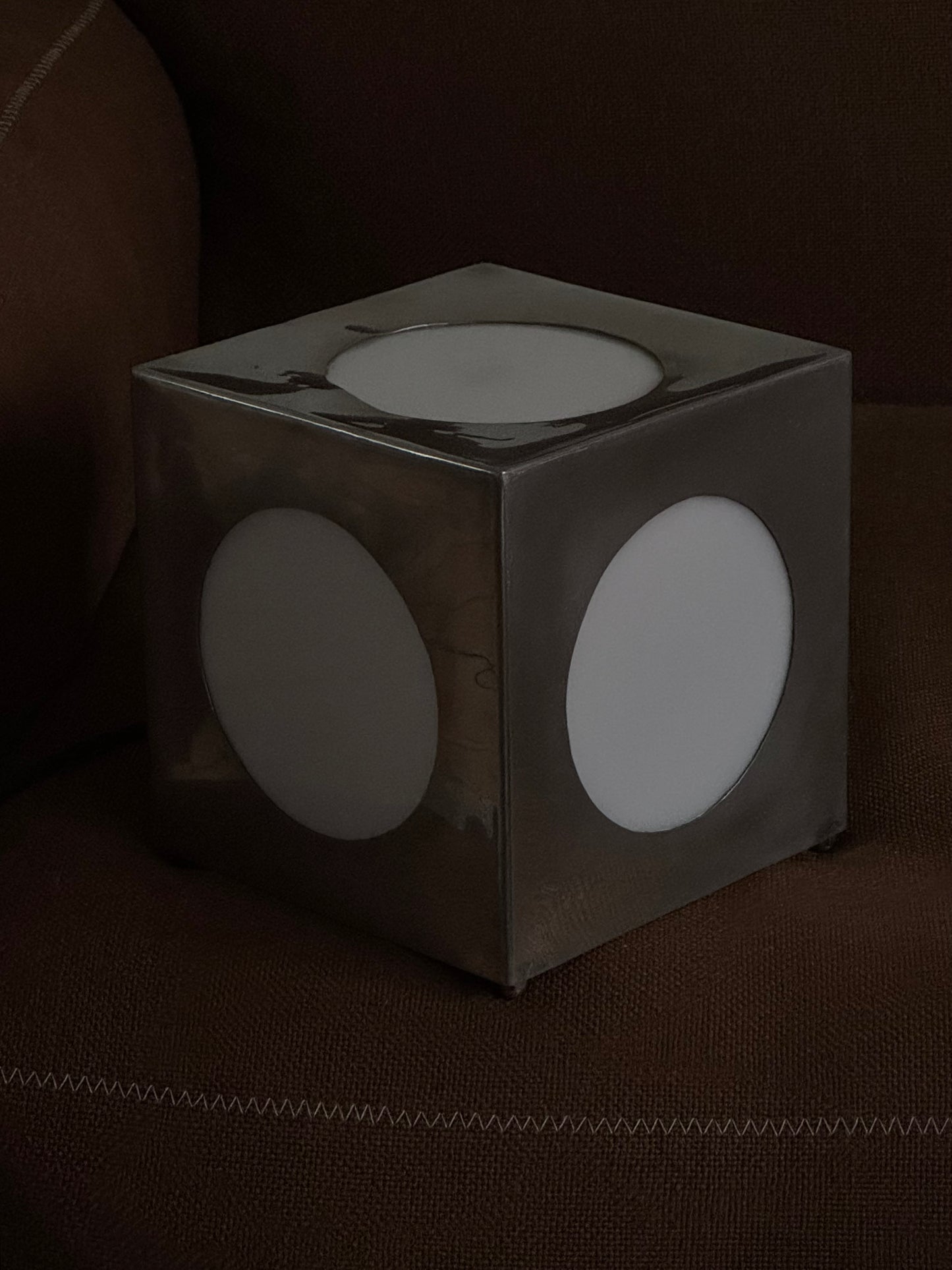 Vintage Alu Bordlampe
