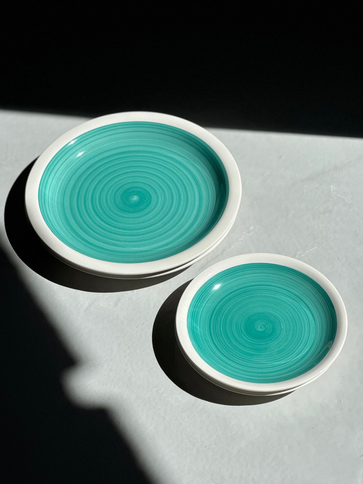 Italienske Swirl Tallerkener