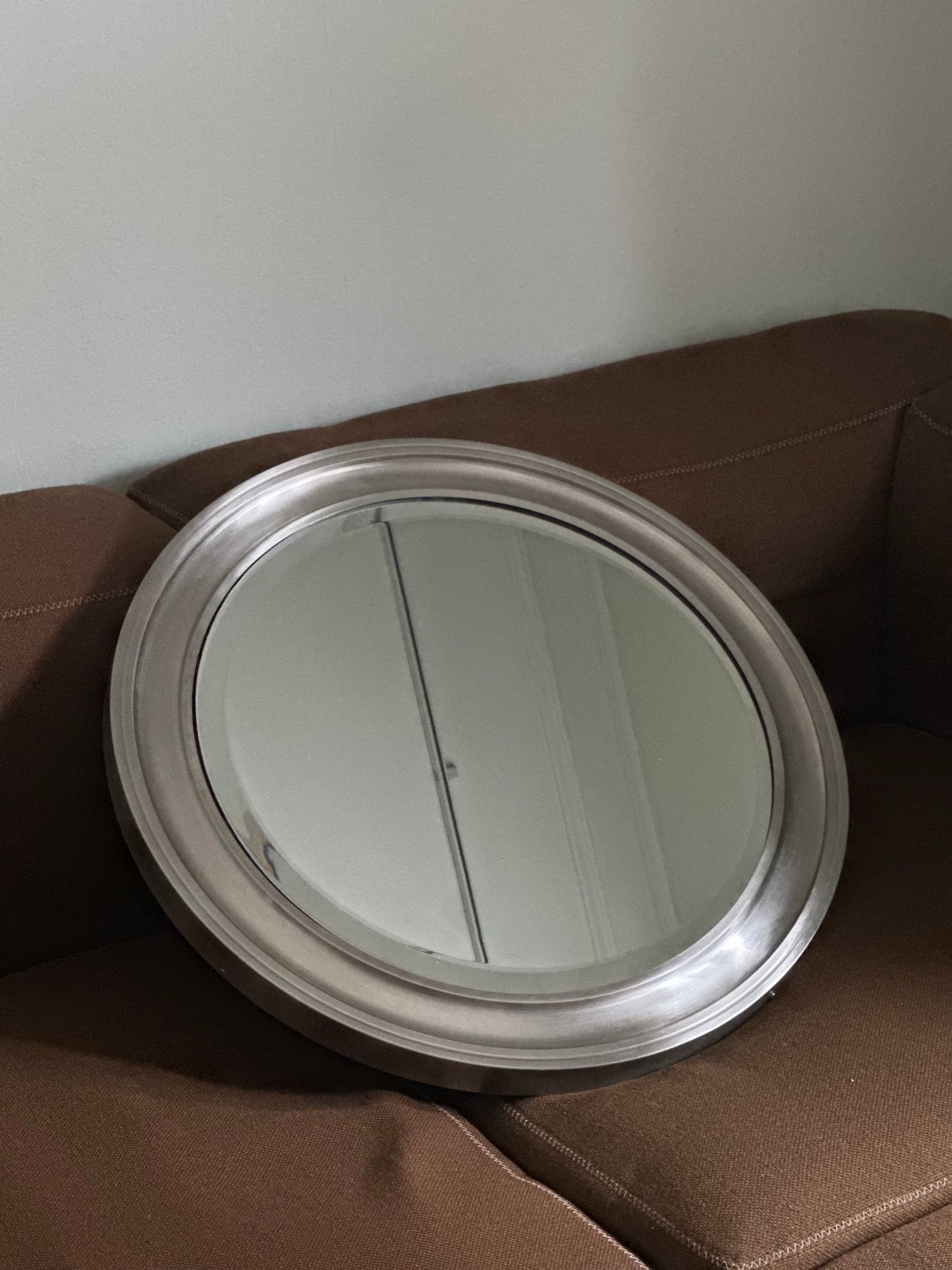 Italiensk Vintage Spejl - Stål