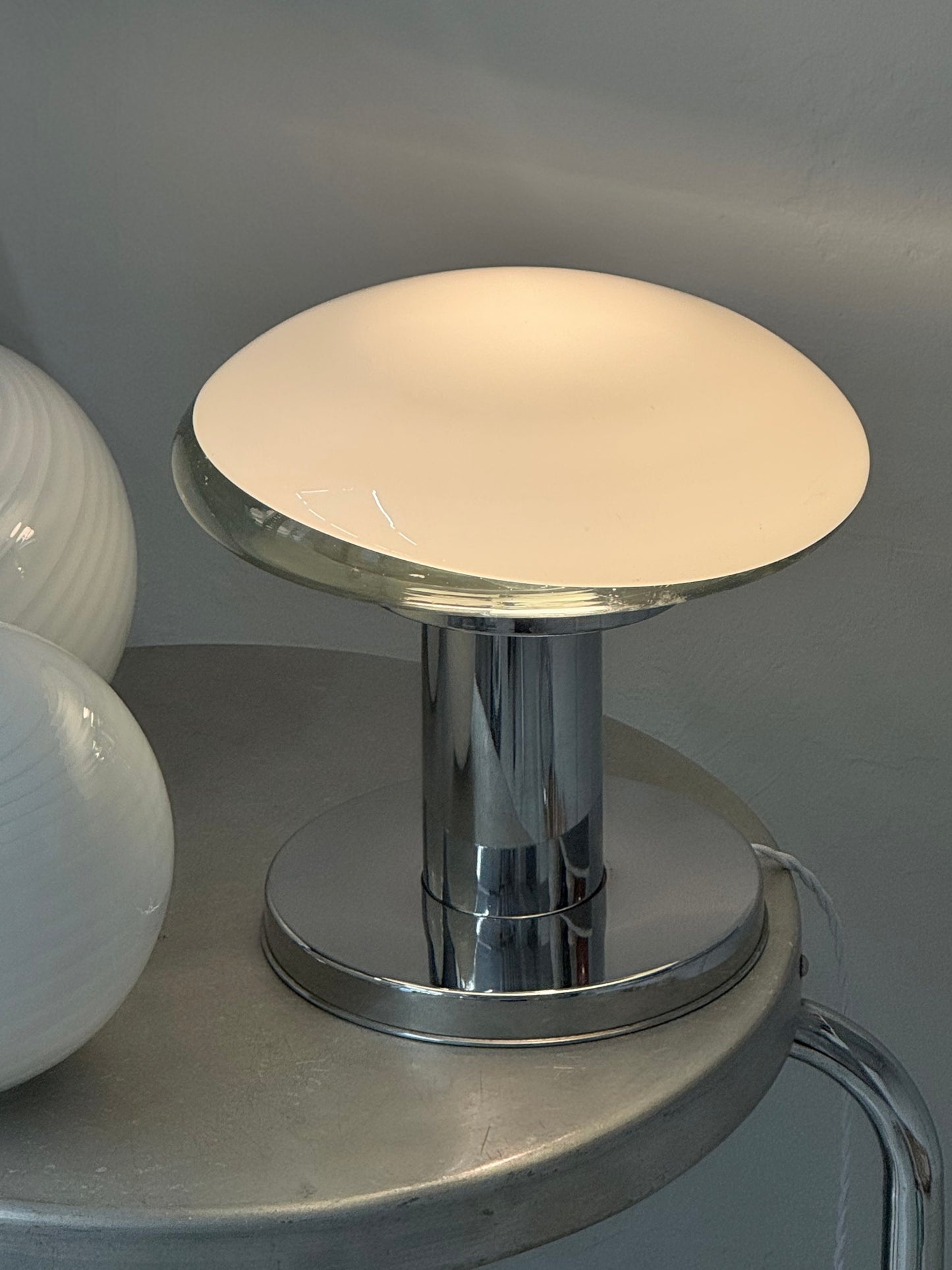 Vintage Krom Bordlampe