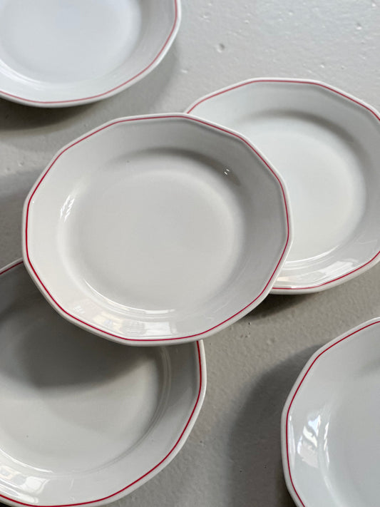 Bistro Tallerkener - Rød