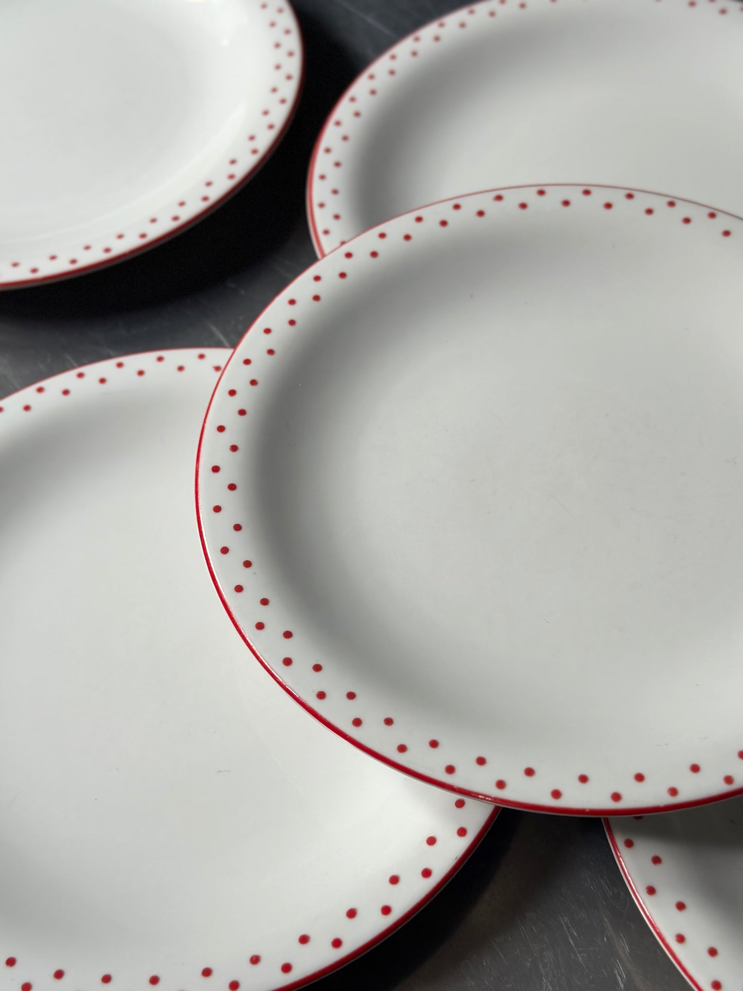 Prikkede Bistro Frokosttallerkener