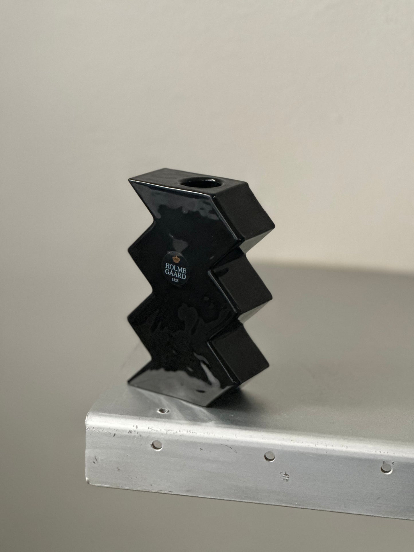 Vintage Holmegaard Zig Zag Lysestage