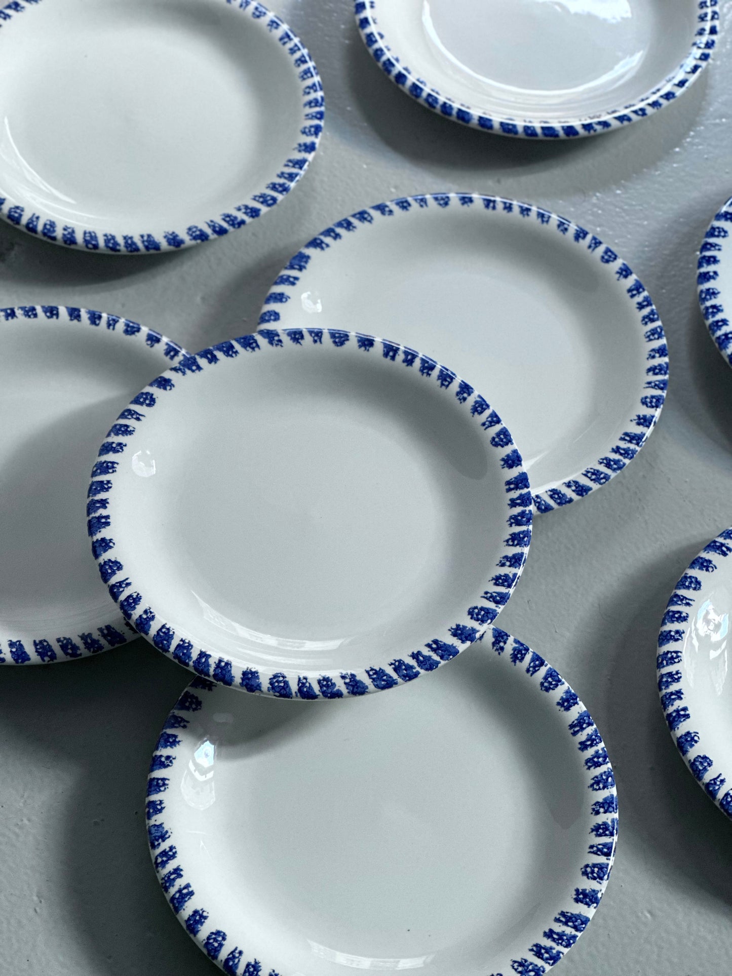 Italienske Splash Tallerkener